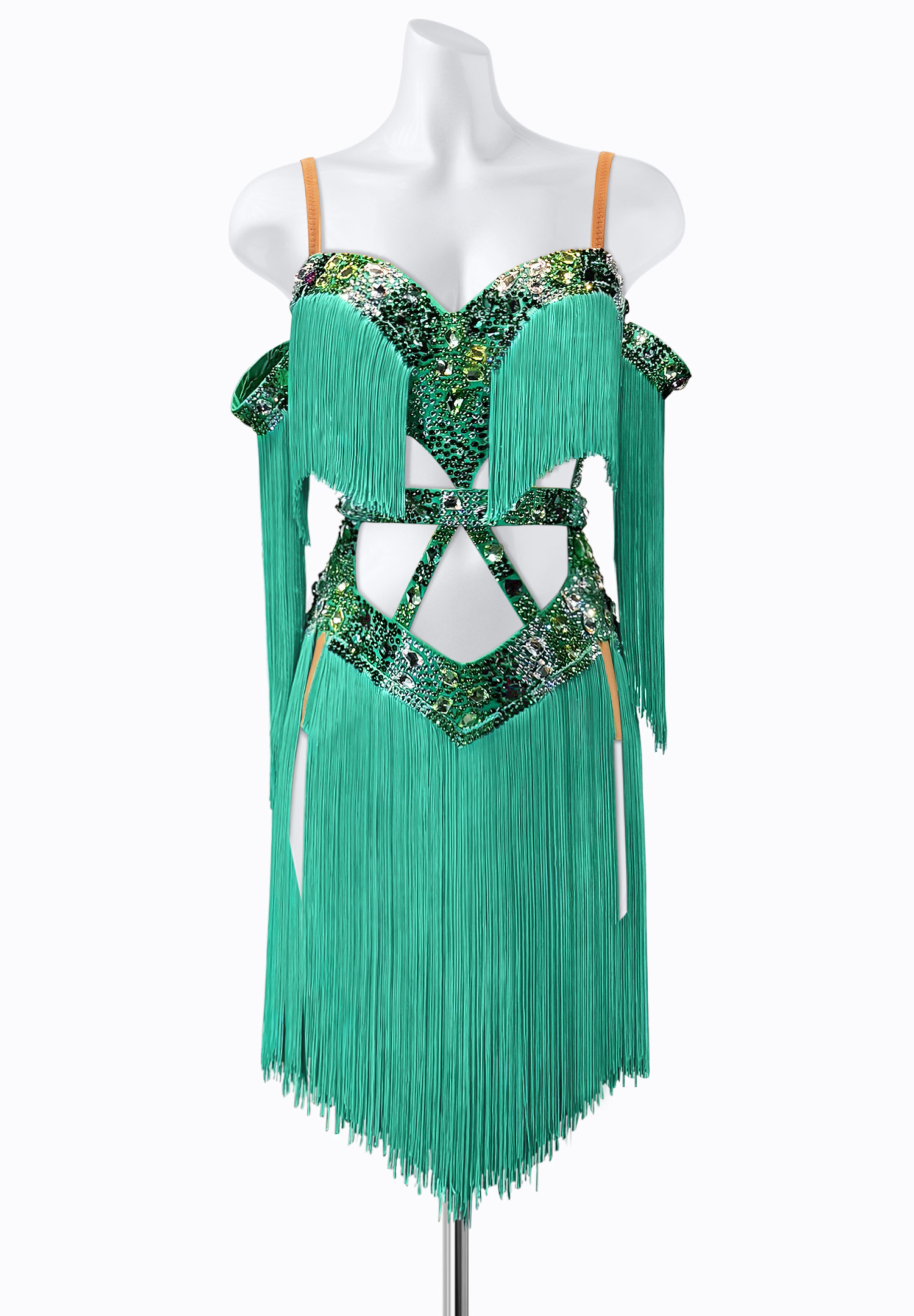 Forest Rhythm Latin Dress PR-L250005