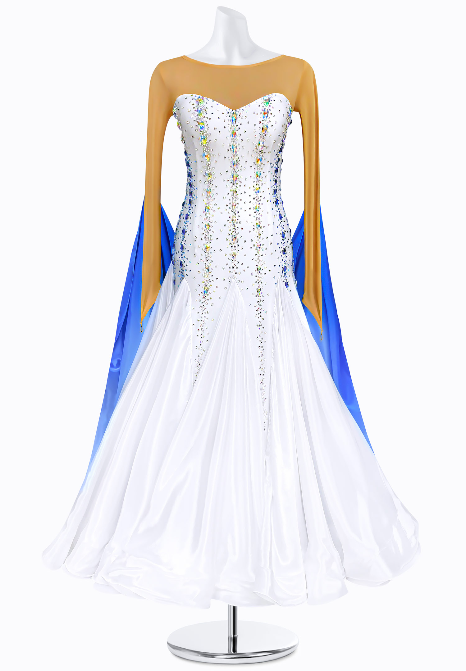 Pacific Dream Ballroom Gown AM-B3027