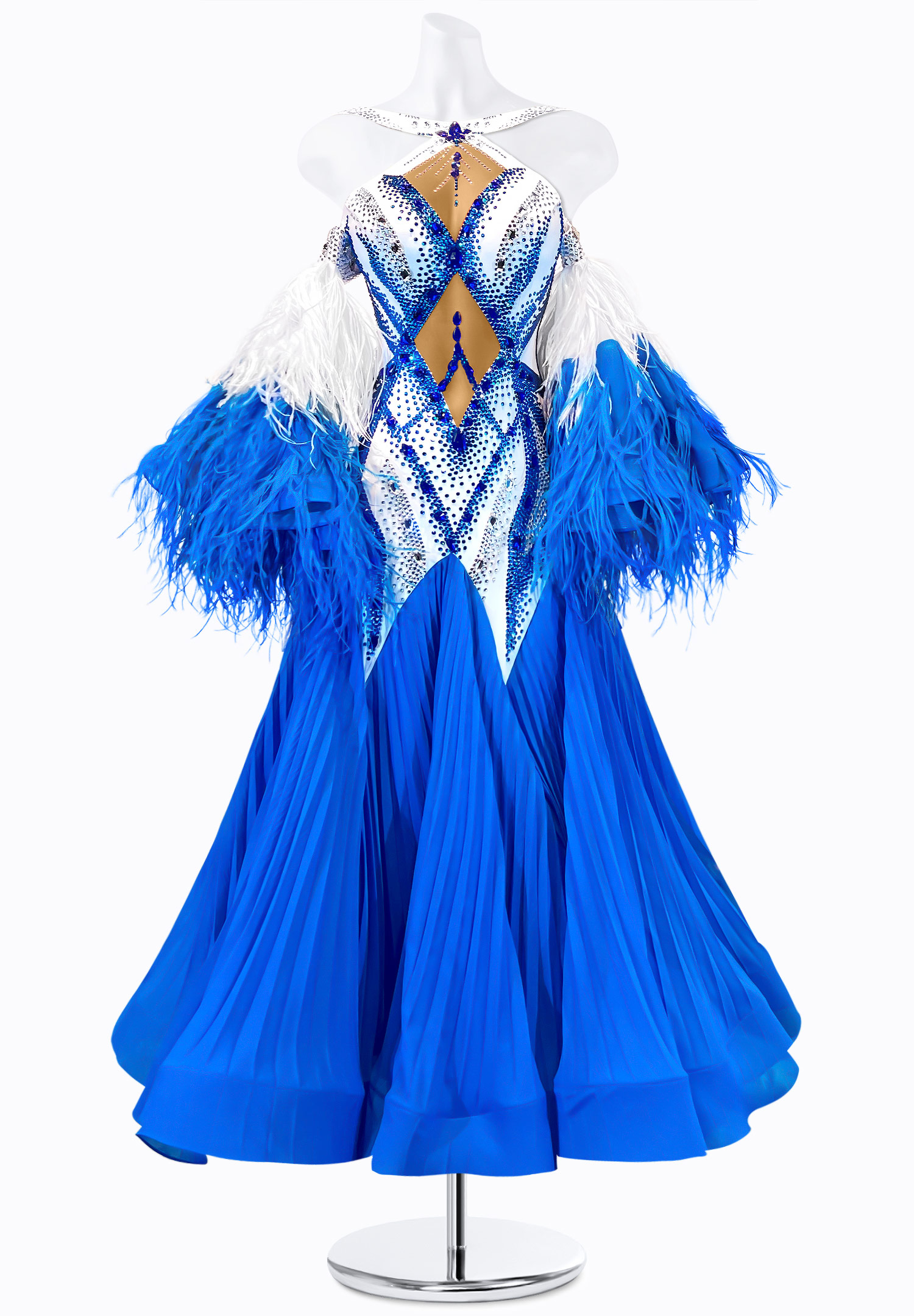 Pacific Pleats Ballroom Gown PR-B220015