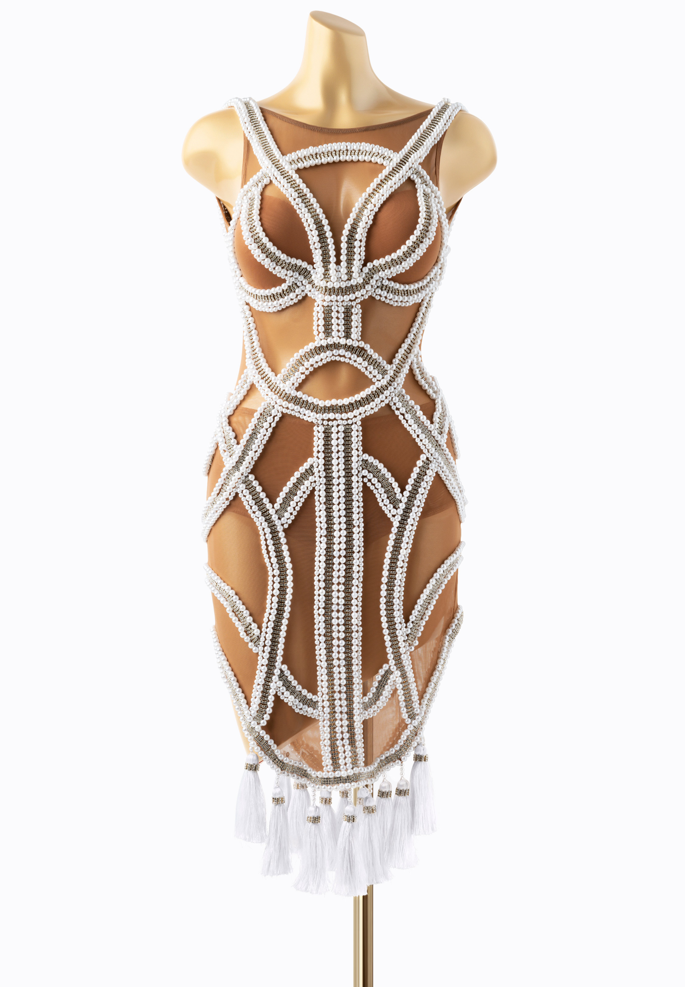 Sensu by Ina Pearl Puzzle Latin Dress