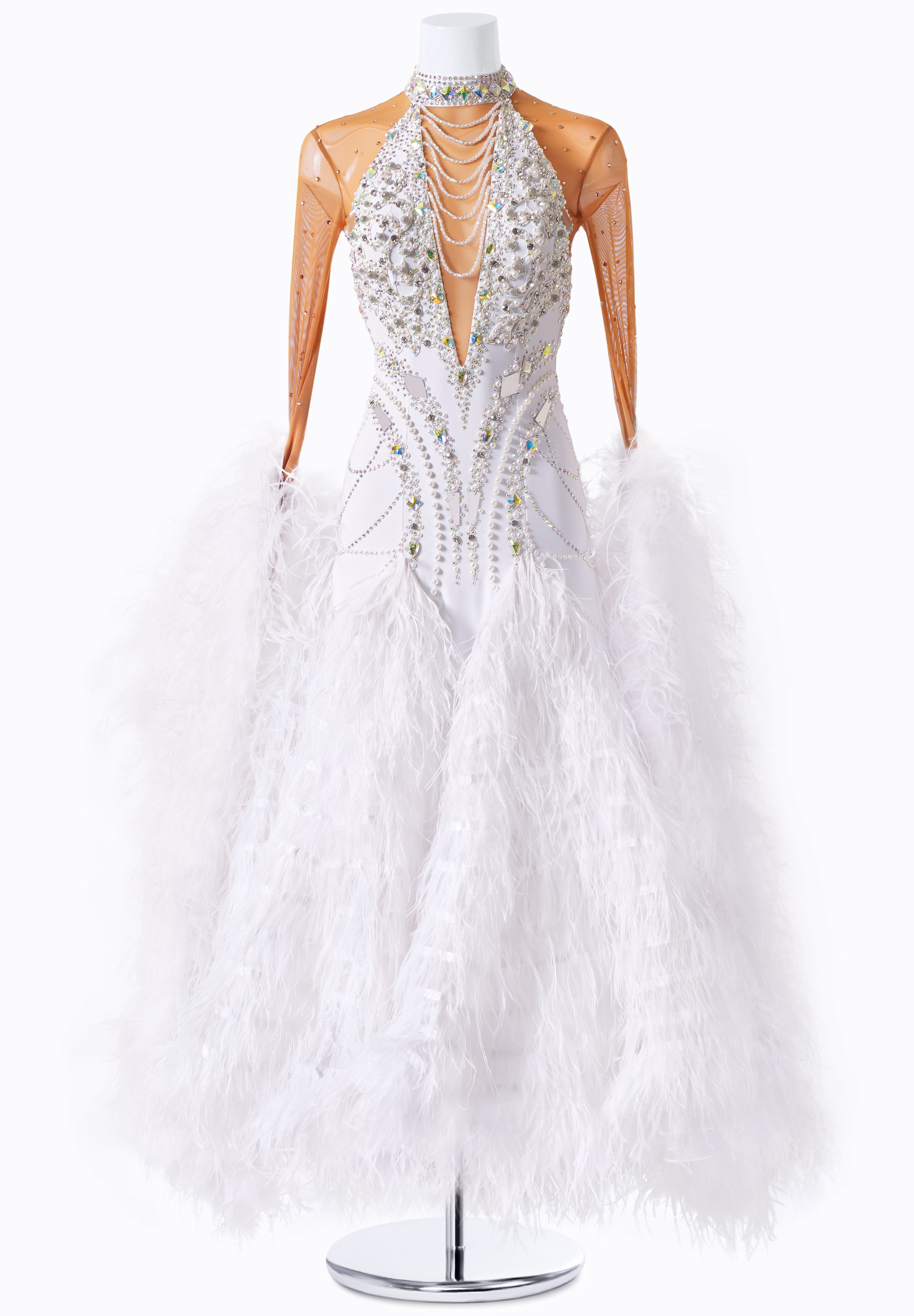 Pearl Skies Ballroom Costume MF-B0197 