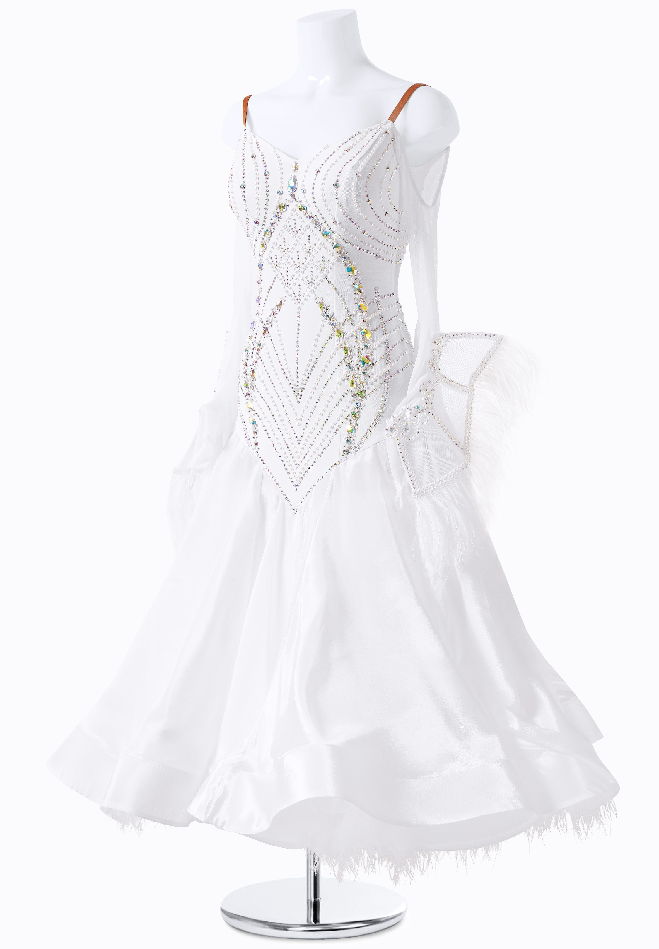 Pearlescent Fantasy Ballroom Dress MF-B0129