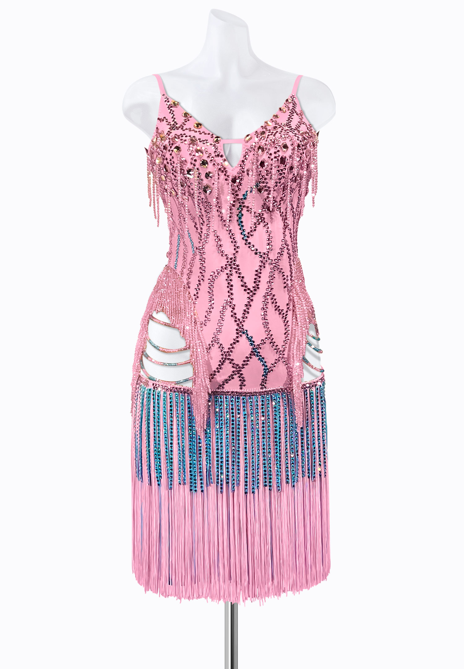 Pink Skies Latin Dress PR-L225167