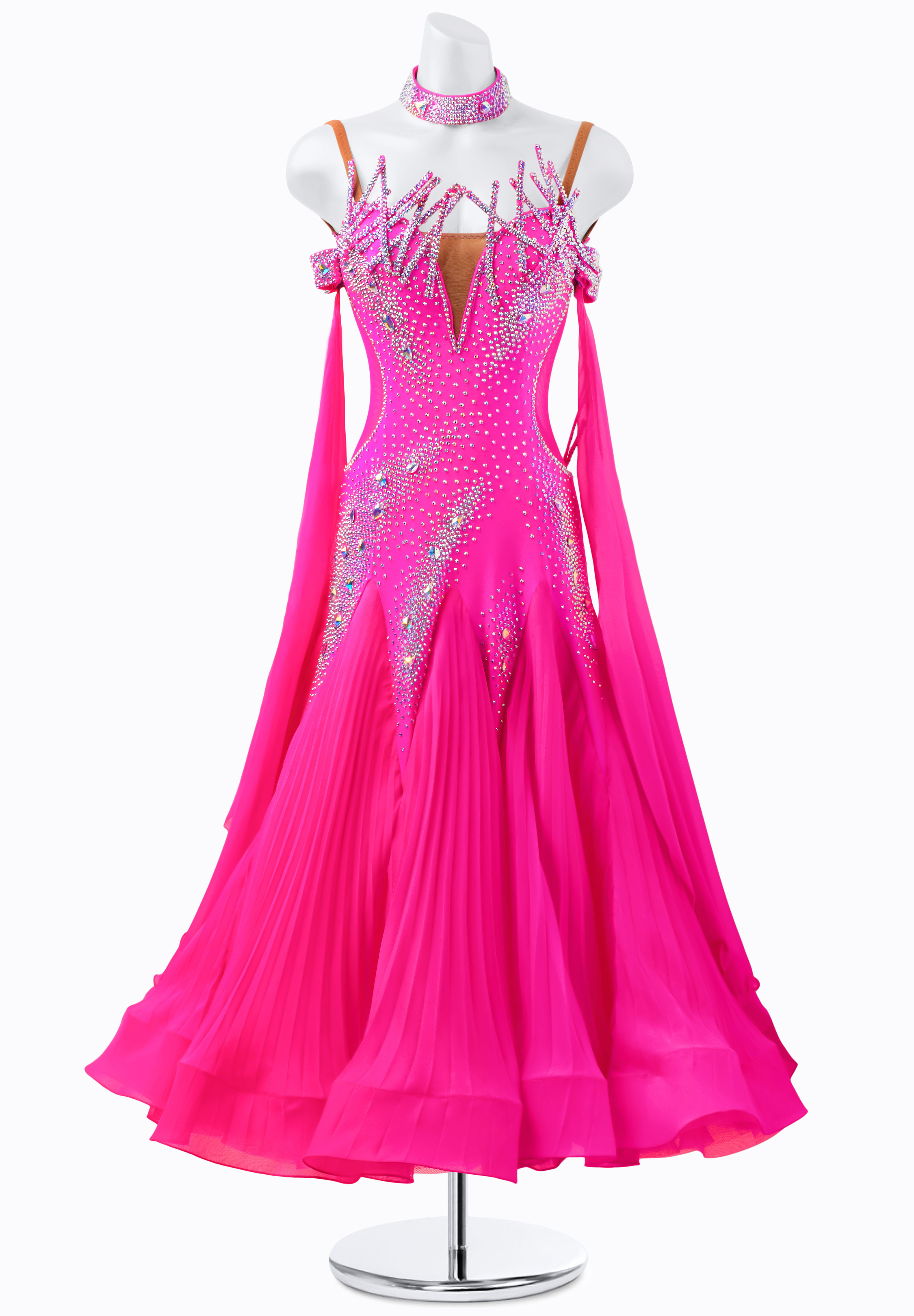 Pleated Desire Ballroom Gown PR-B220054