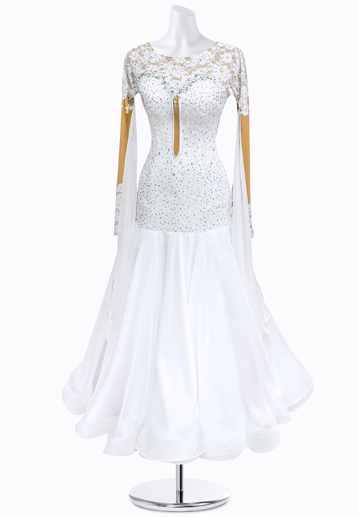 Purity Lace Ballroom Costume AM-B3120