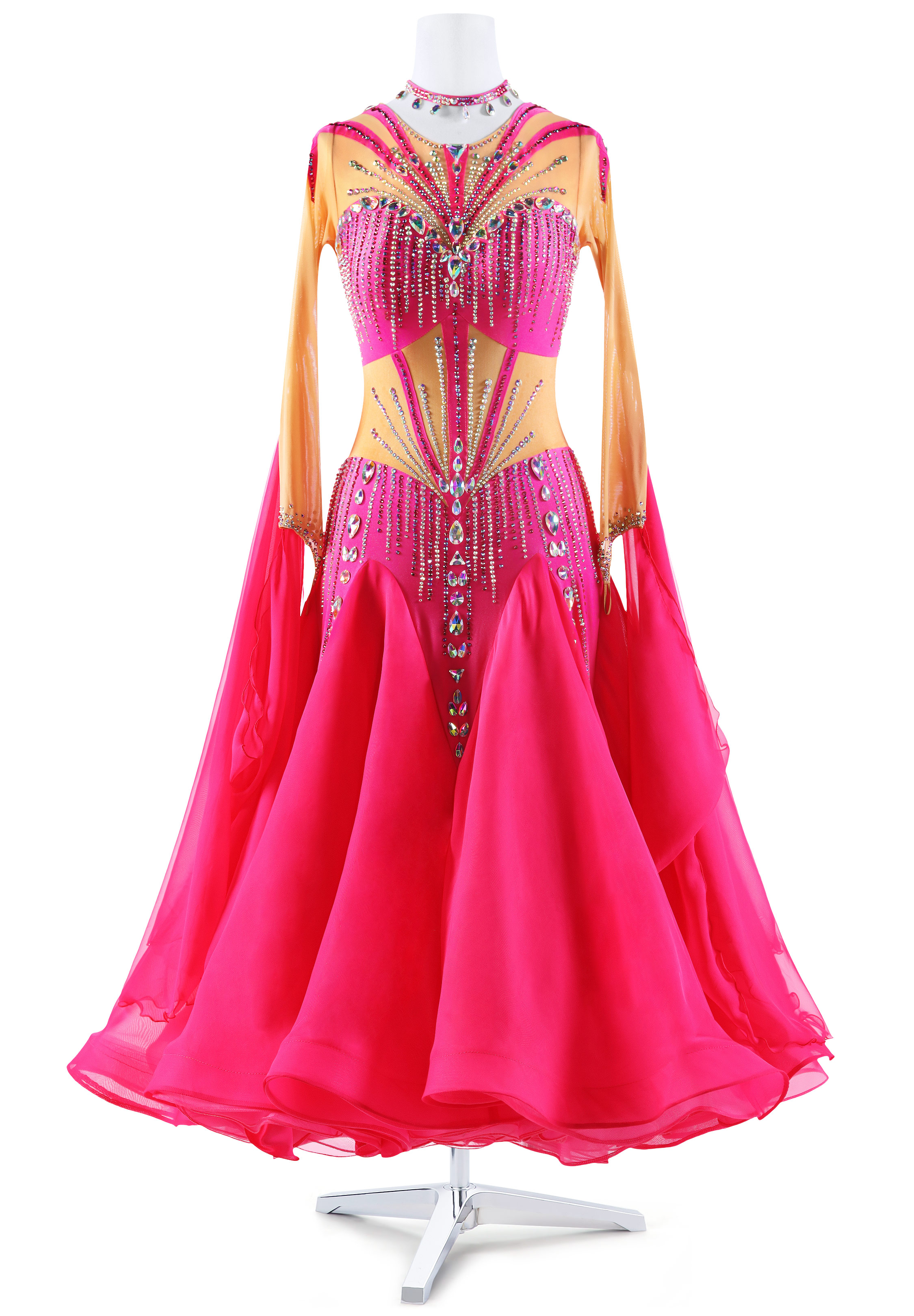 Radiant Teardrop Ballroom Gown BA-VSB033