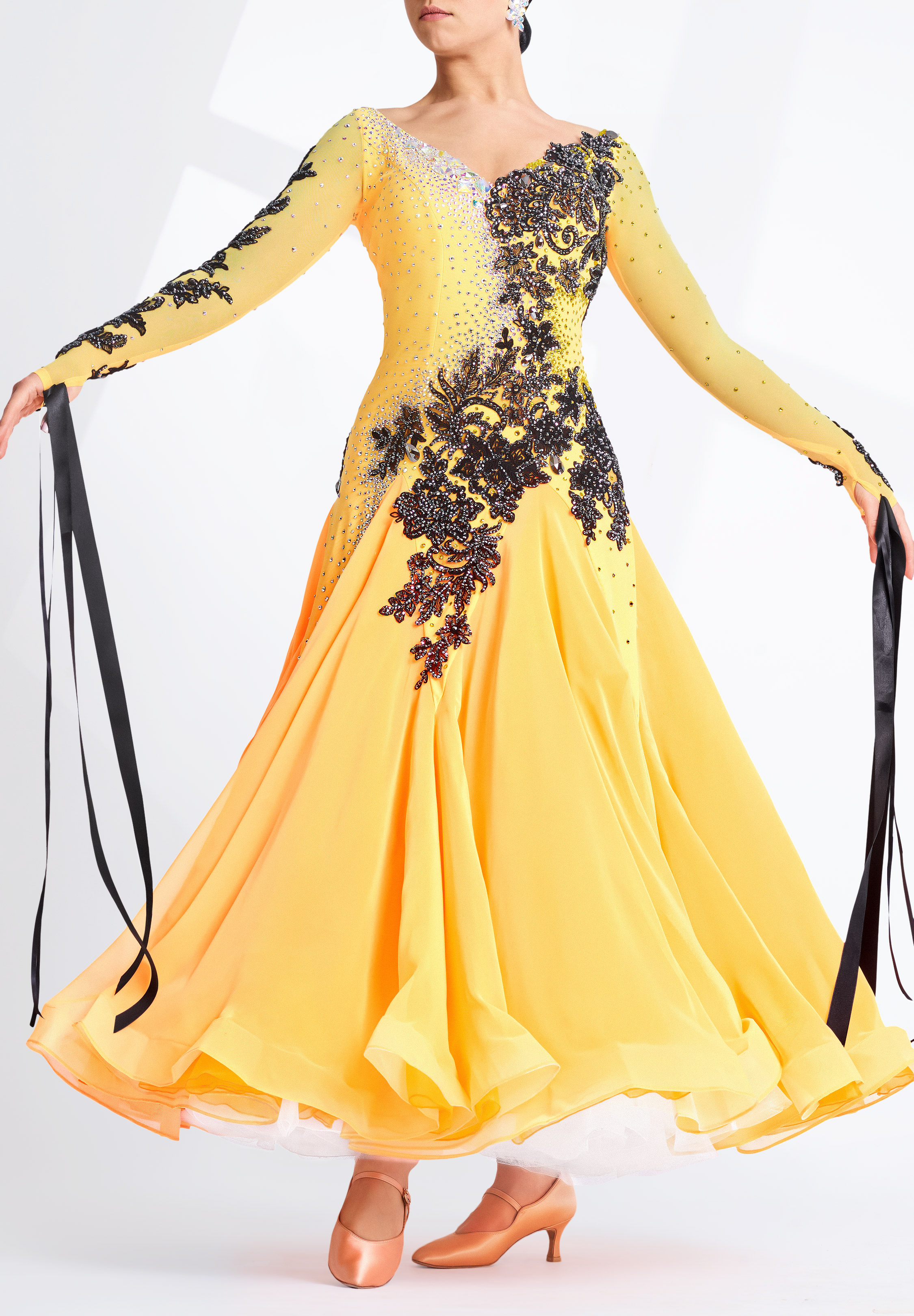 Resplendent Sunset Ballroom Dance Dress PC-WB21181