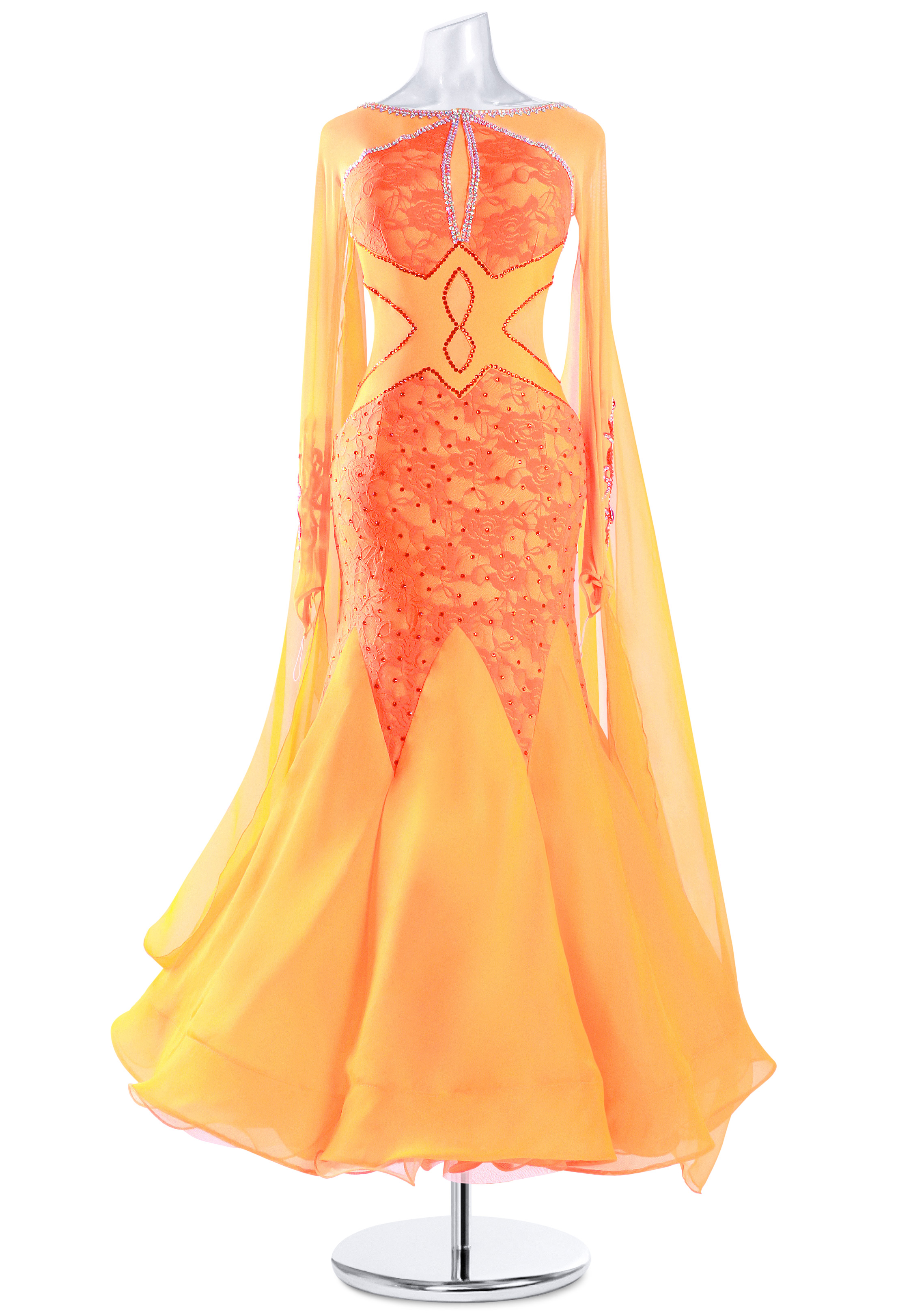 Rising Rose Ballroom Gown MQ-B284