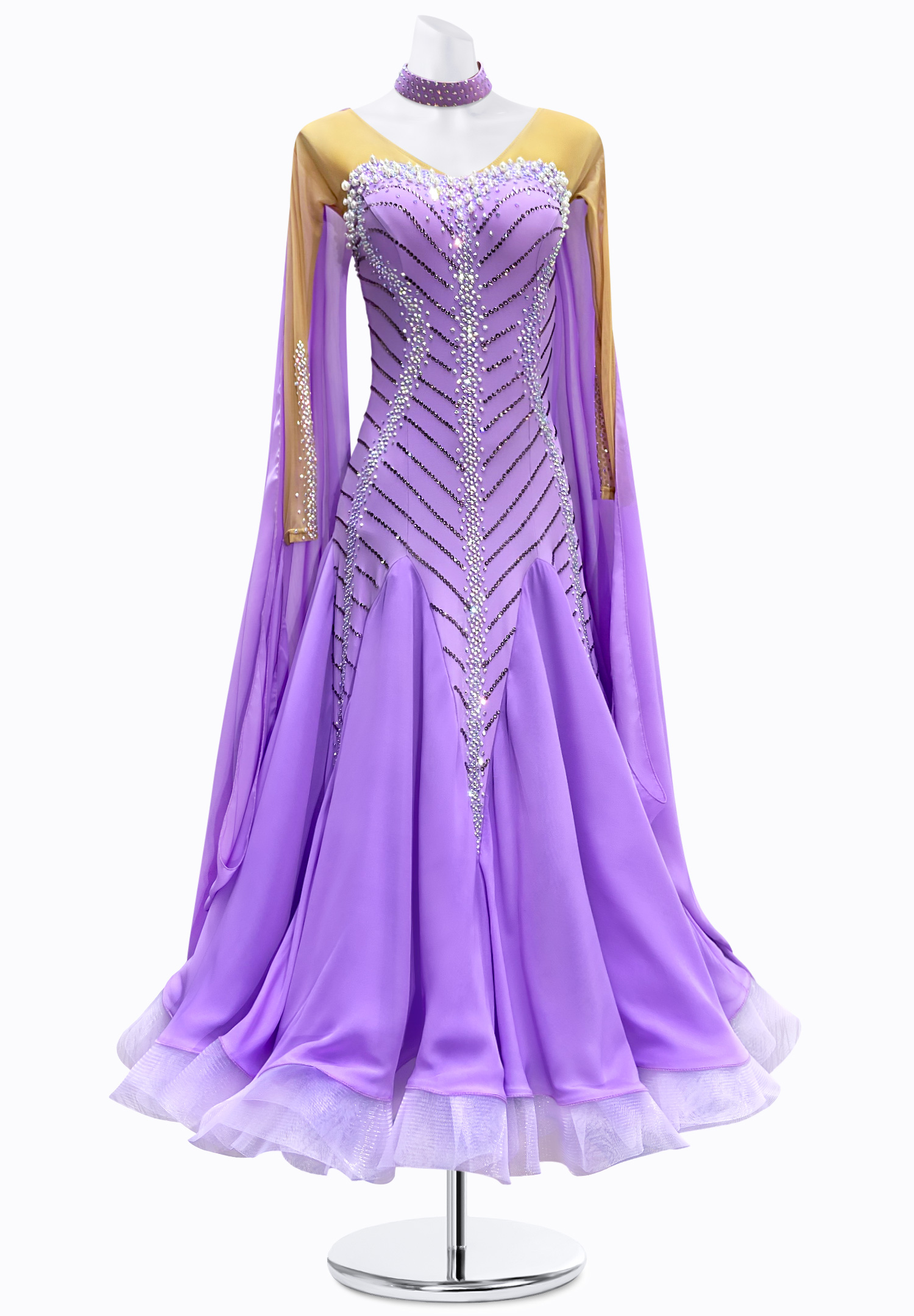 Royal Pearl Ballroom Gown JT-B4684