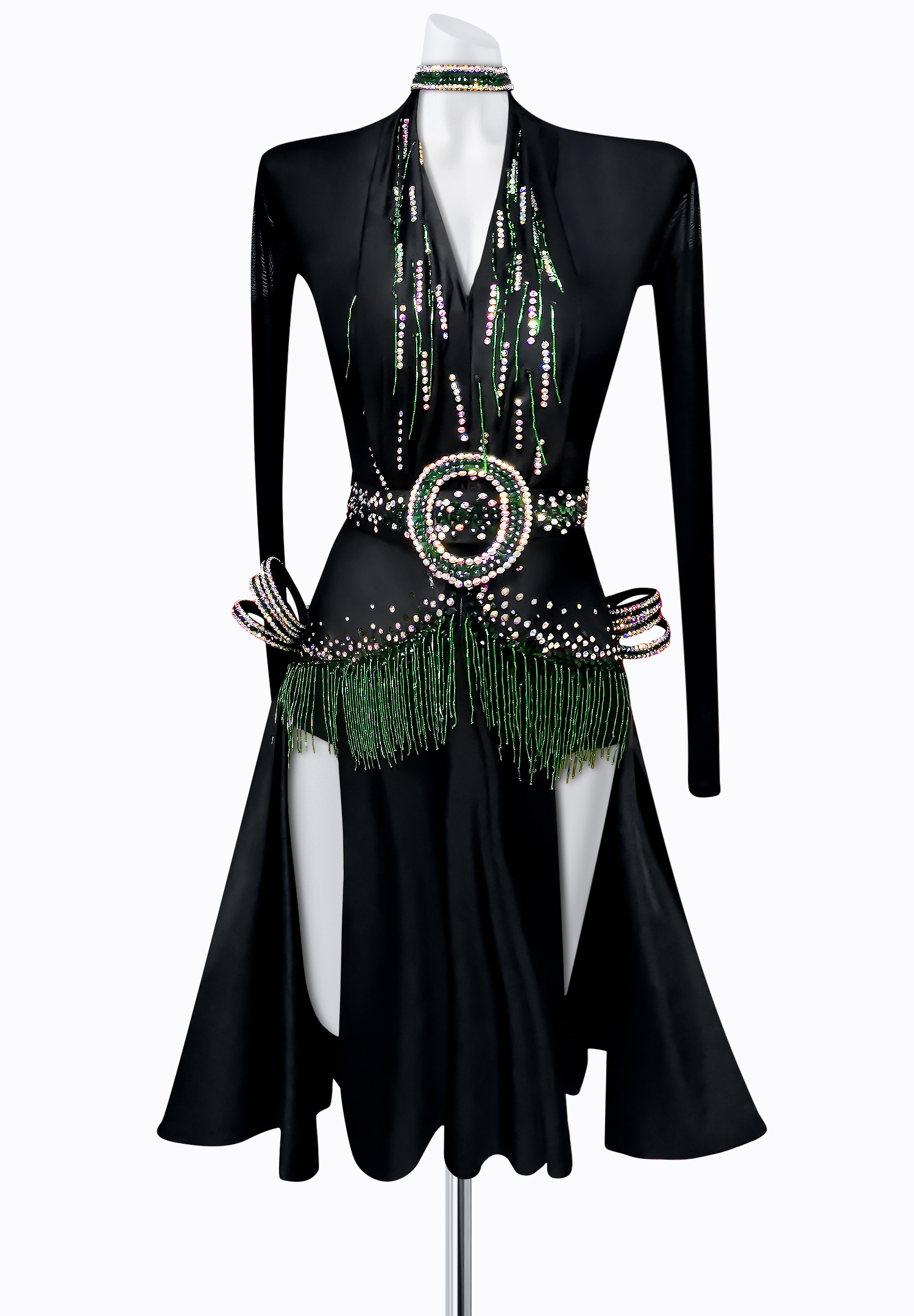 Ruched Dream Latin Dress AM-L3336