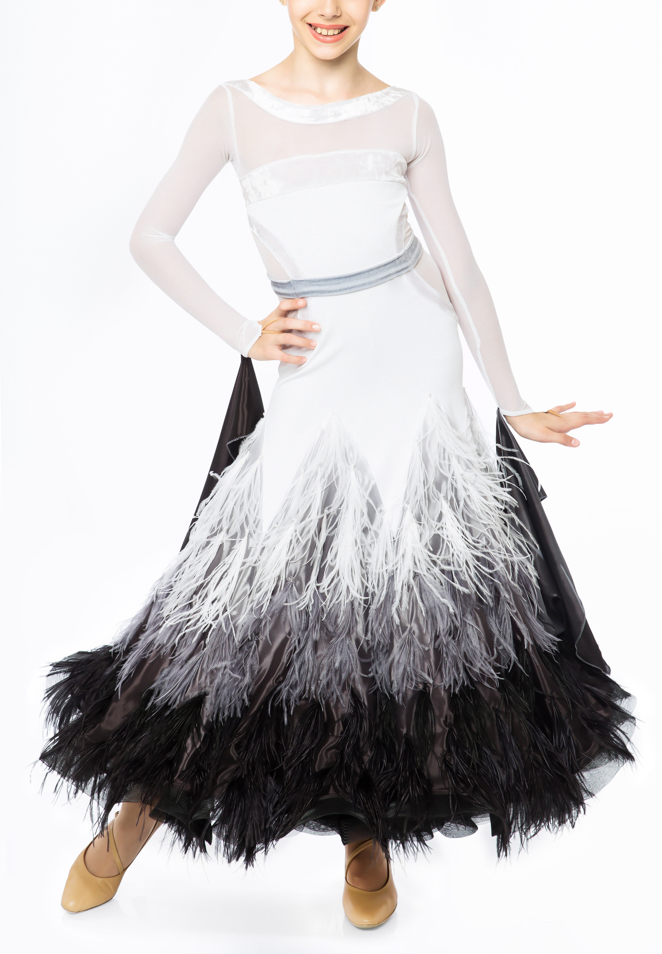 Evelyn Junior Ballroom Standard Dress 