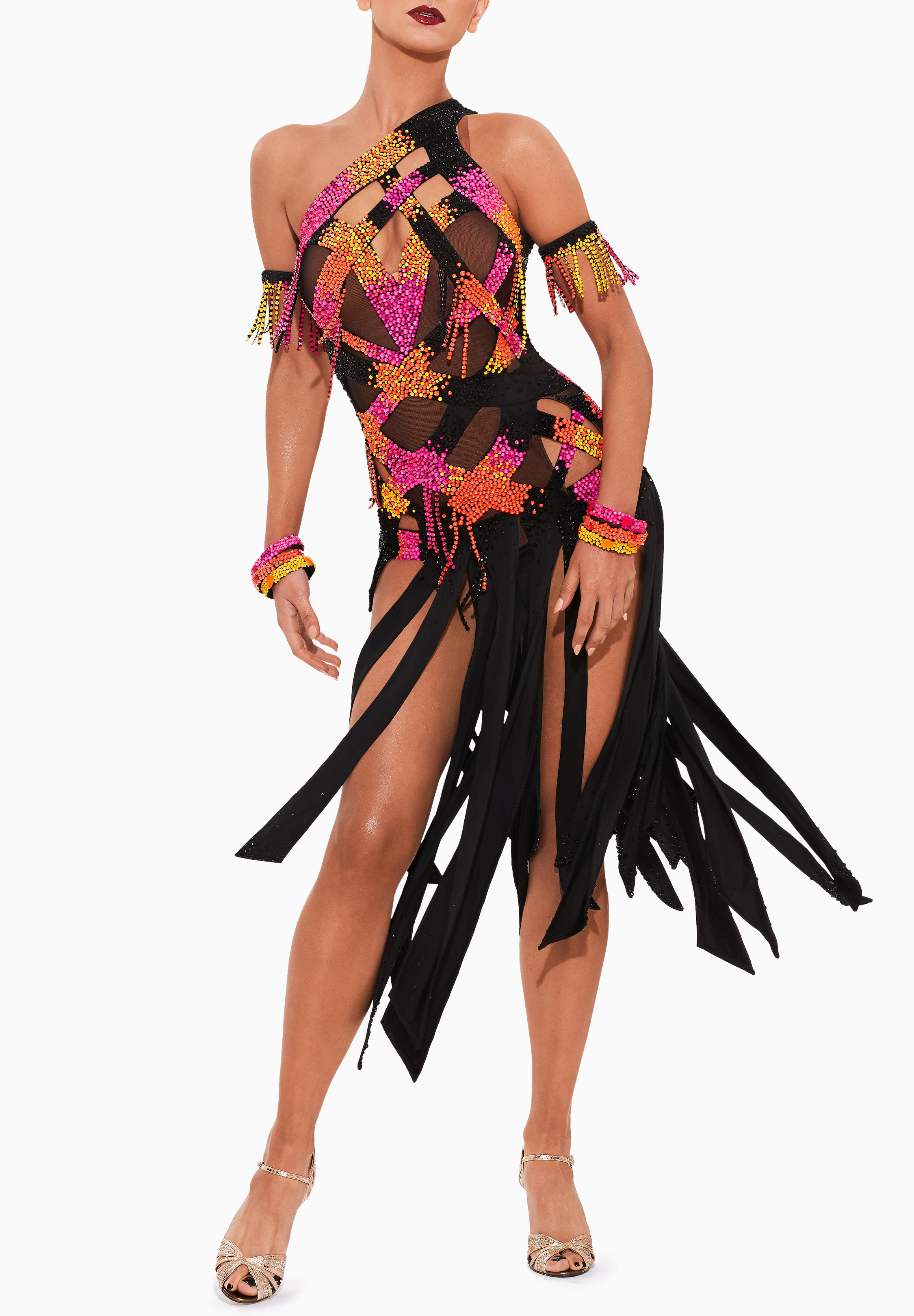 Zenaya Latin Dress SS-L22007