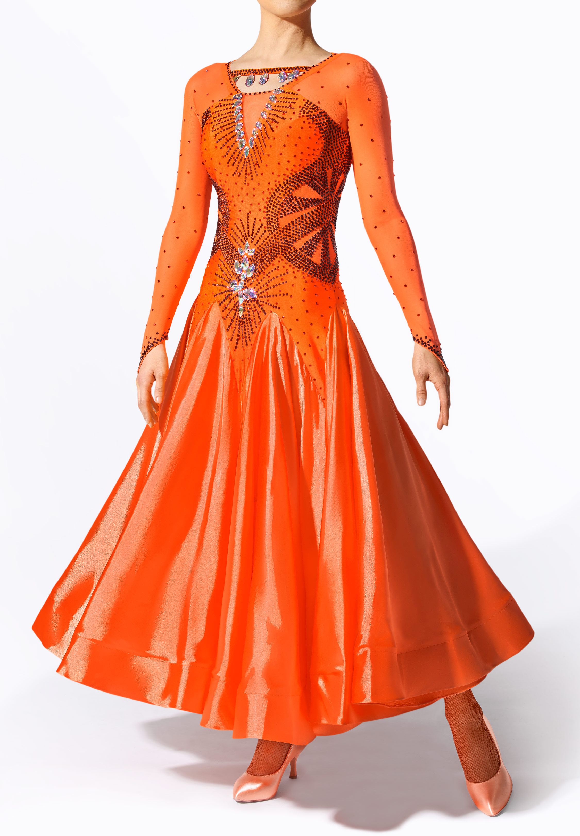 Satin Sunbeam Dance Gown PC-DSB22601