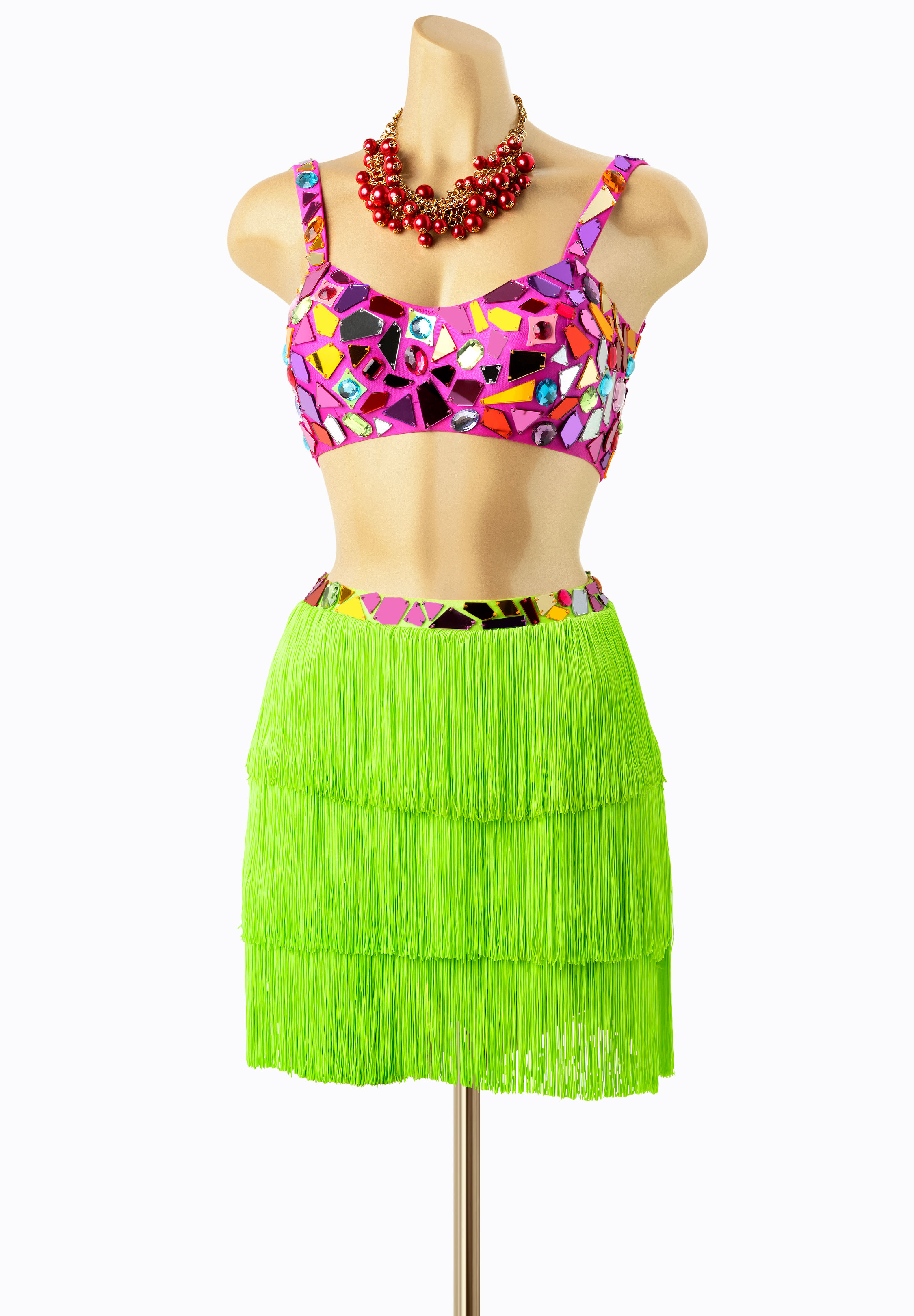 Sensu by Ina Neon Vibes Latin Dance Costume