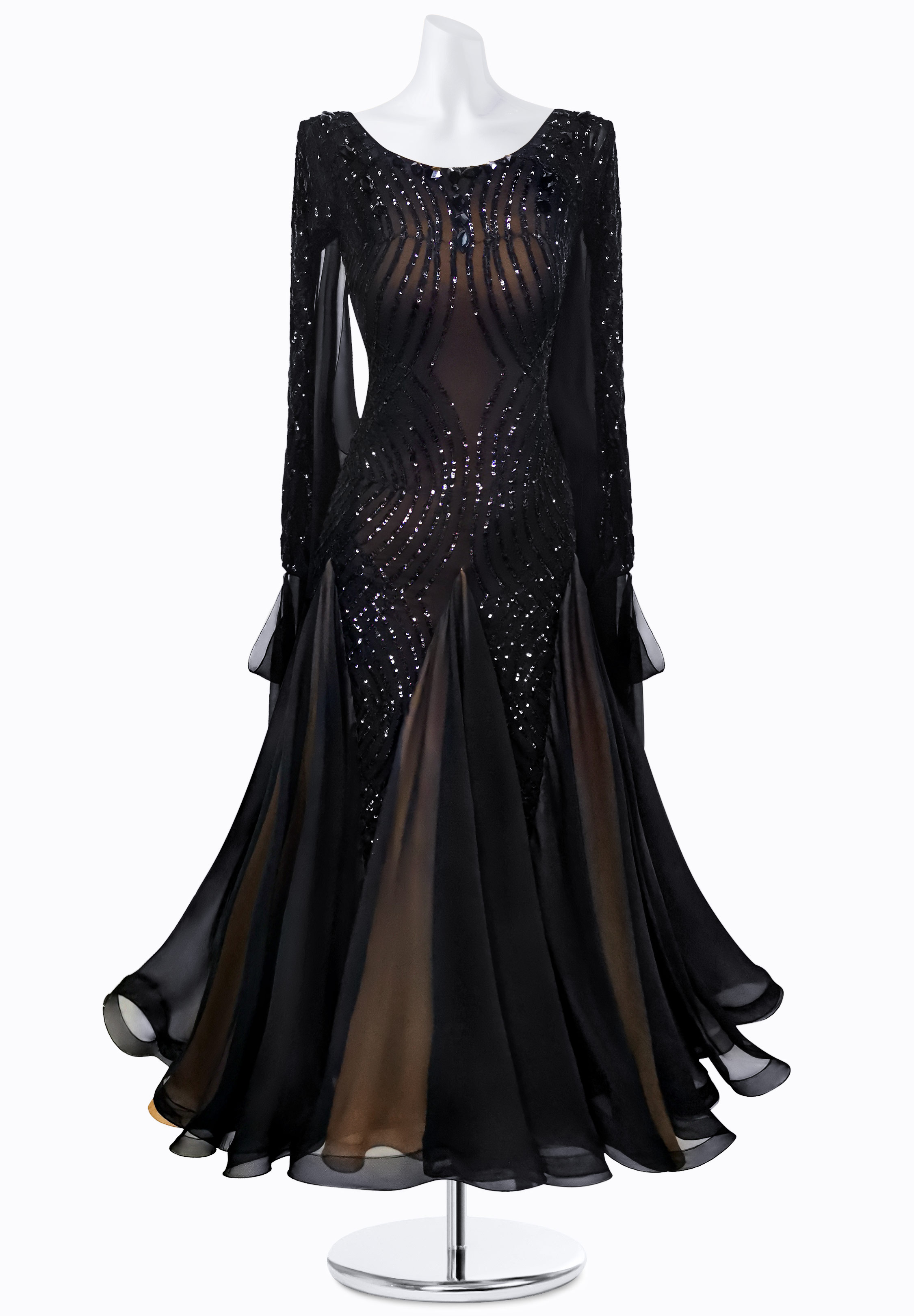 Sequin Night Ballroom Dress AM-B3326