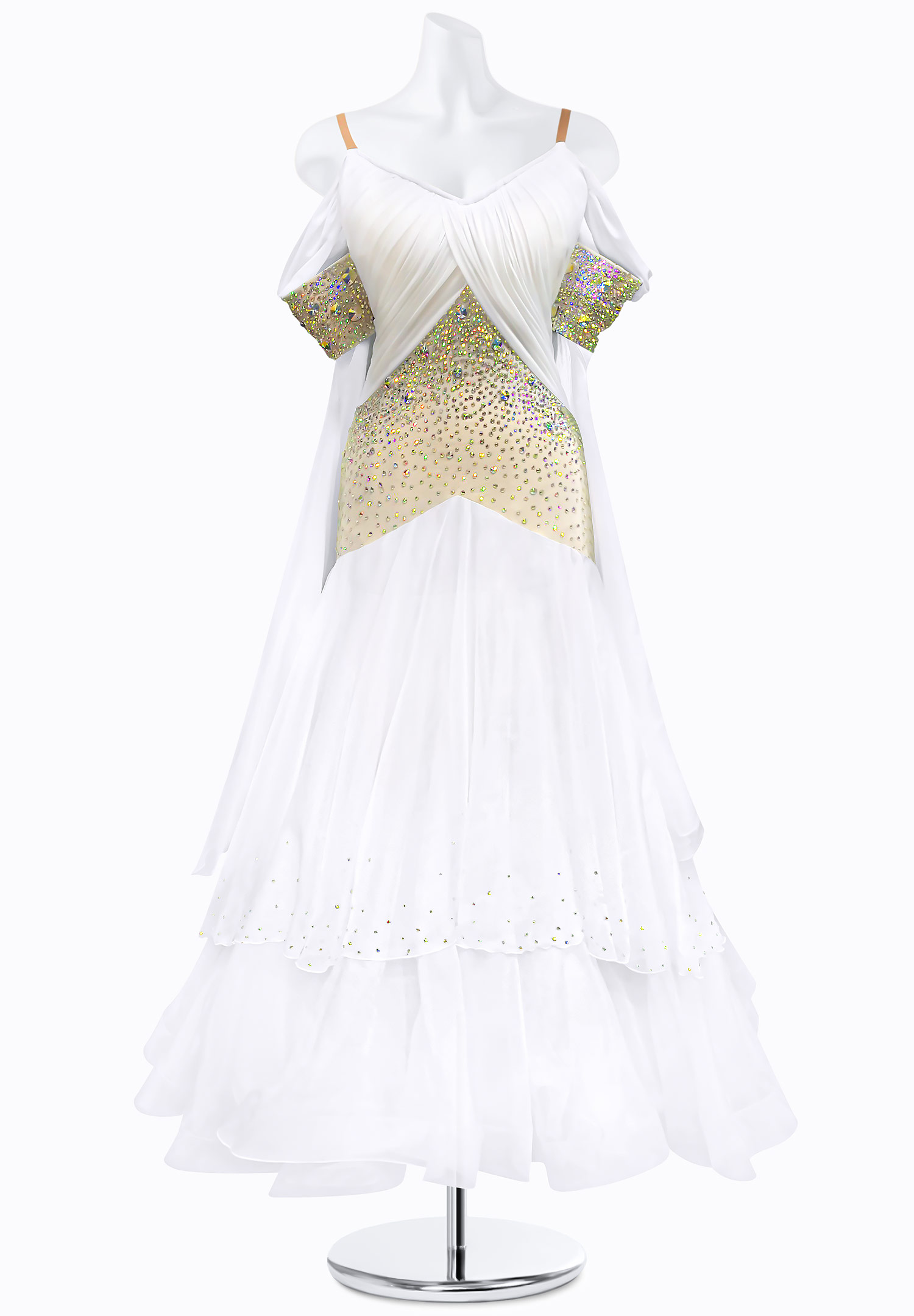 Shining Purity Ballroom Gown AM-B3022