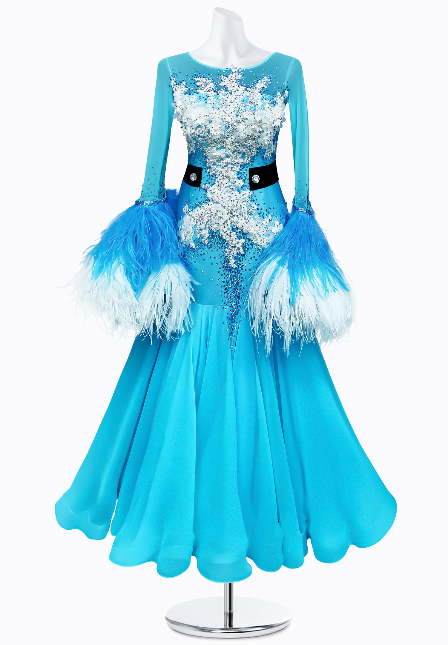 Sky Cloud Ballroom Gown AM-B3201