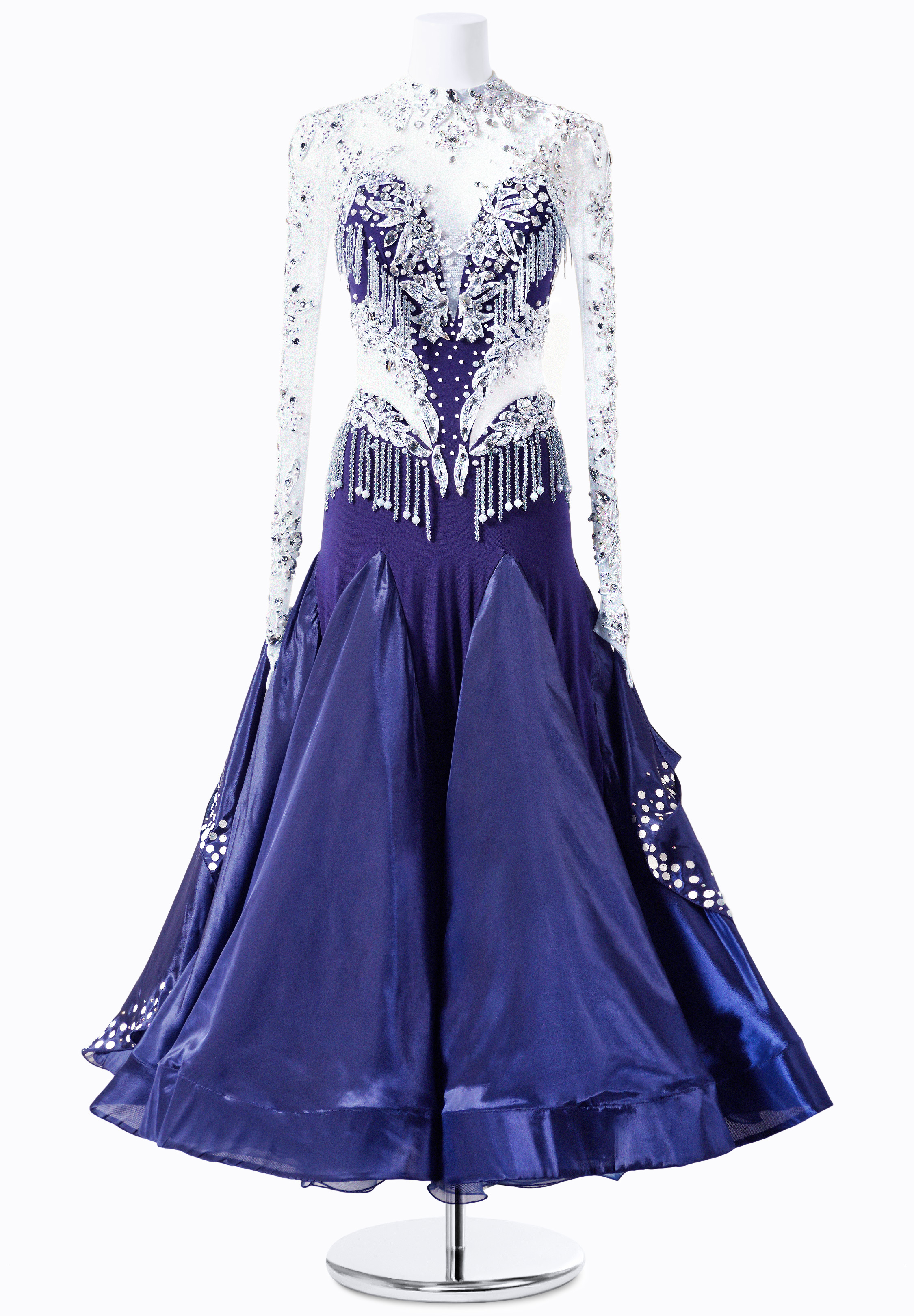 Snow Queen Crystal Embroidery Dress MF-B0059