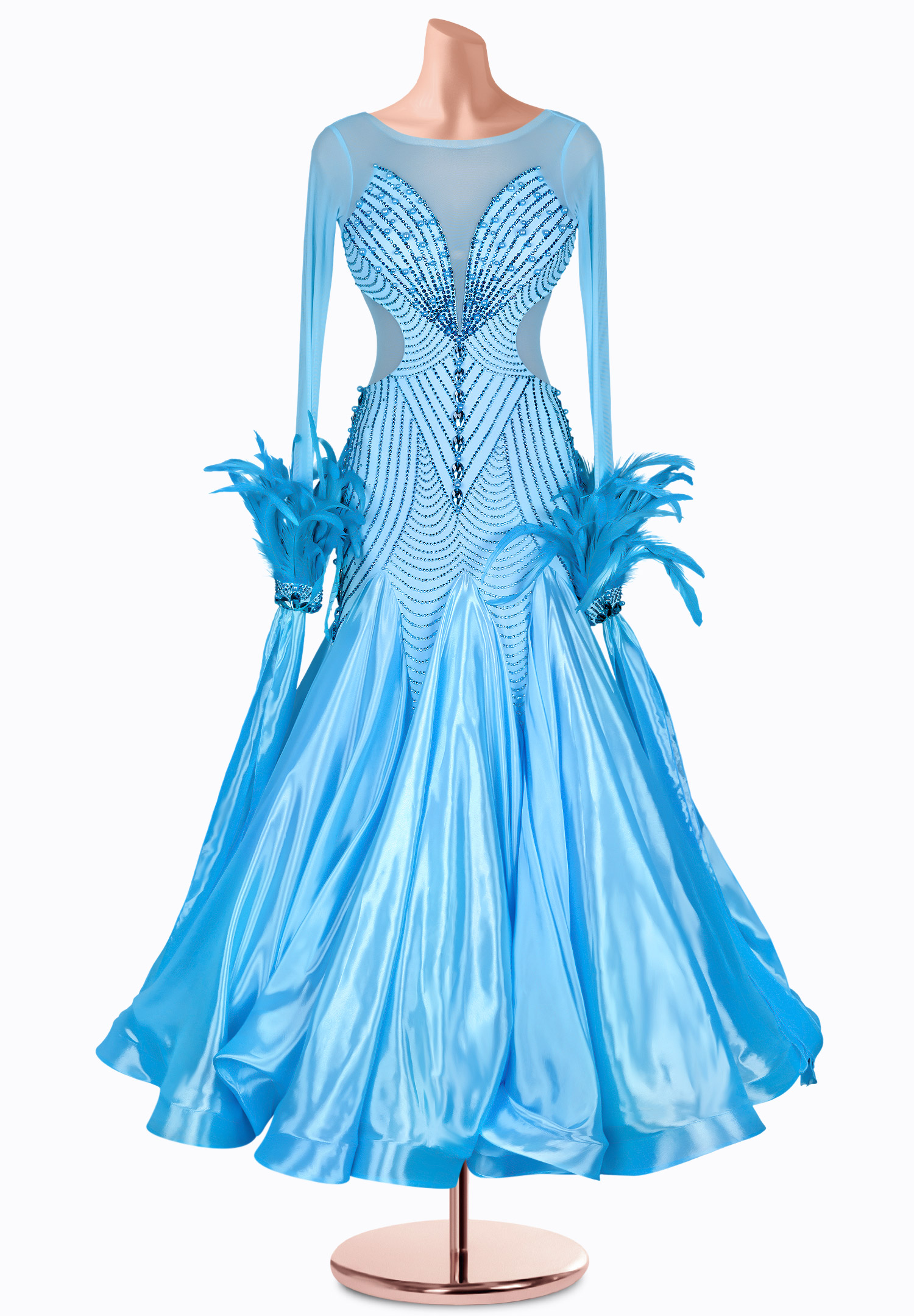 Soft Motion Ballroom Gown TID-BM368