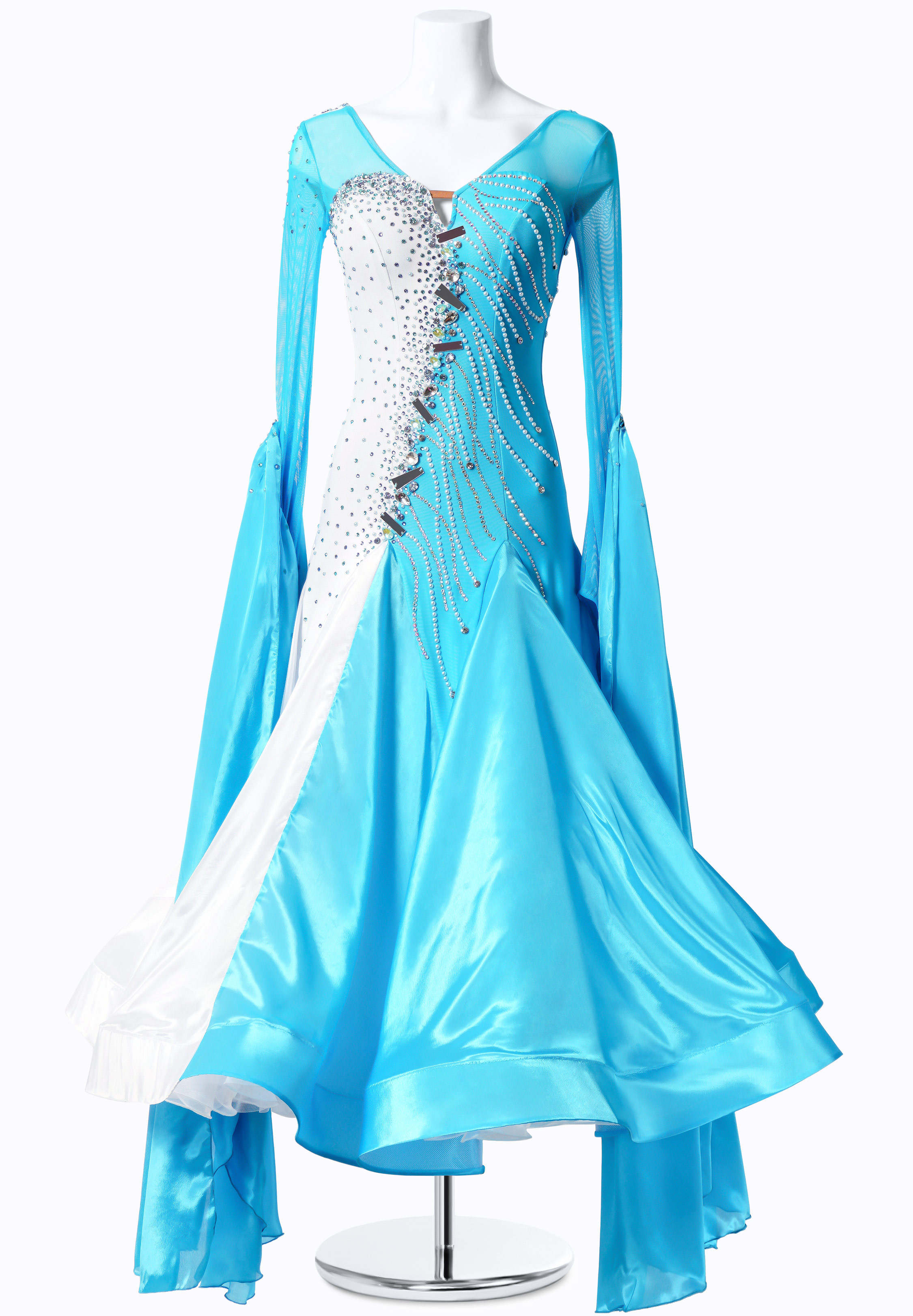 Sparkling Collision Ballroom Competition Dress MF-B0078