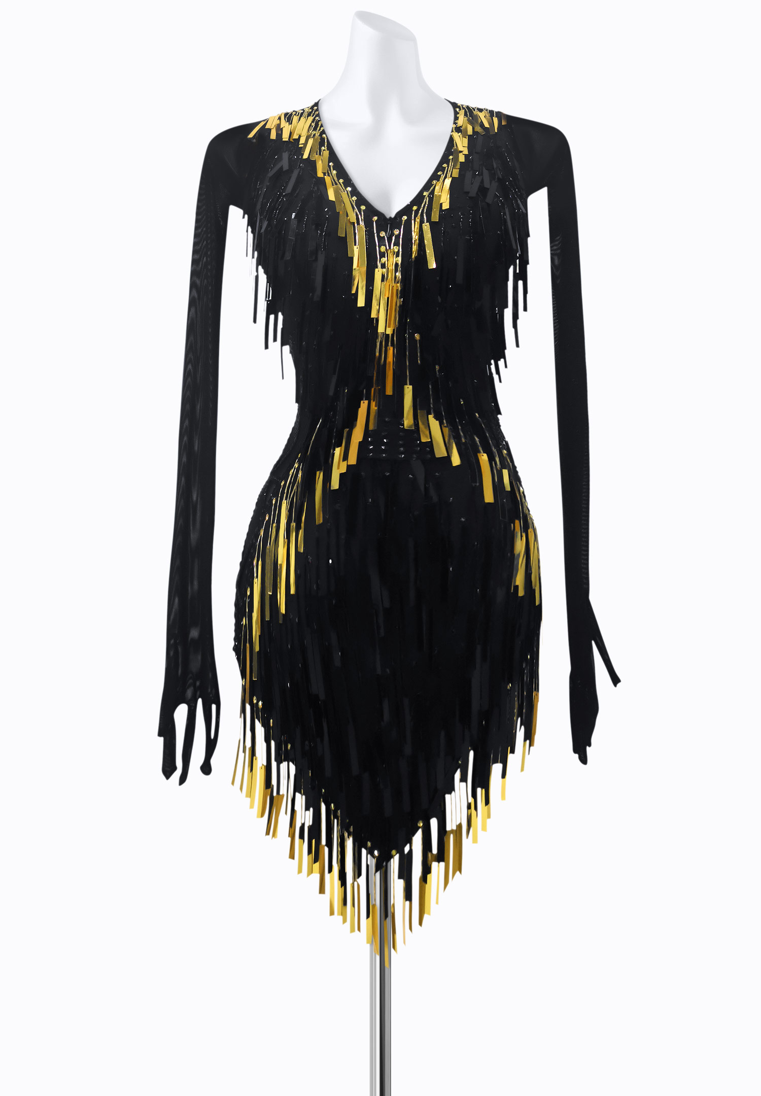 Spirit Fringe Latin Dress AM-L3603