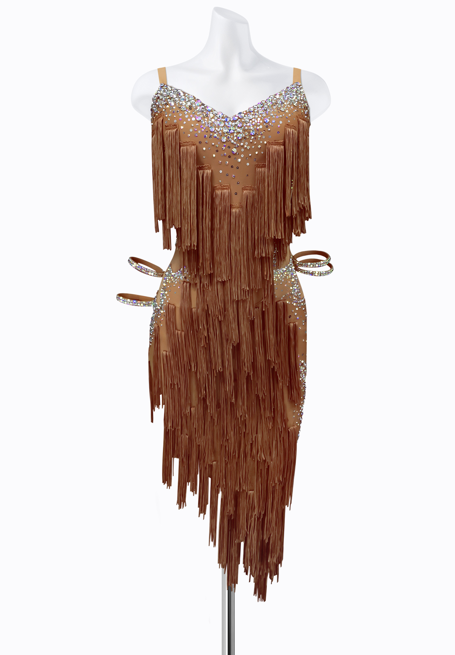 Stellar Tassel Latin Dress AM-L3422