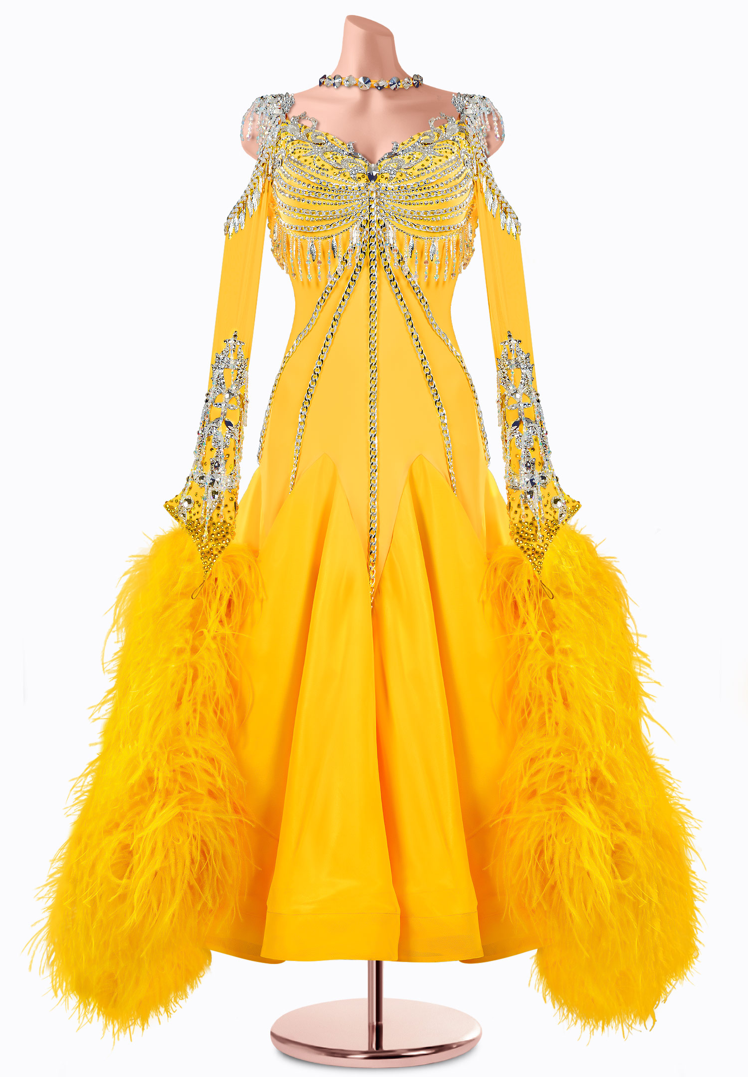 Sunlit Majesty Ballroom Gown TID-BM1266