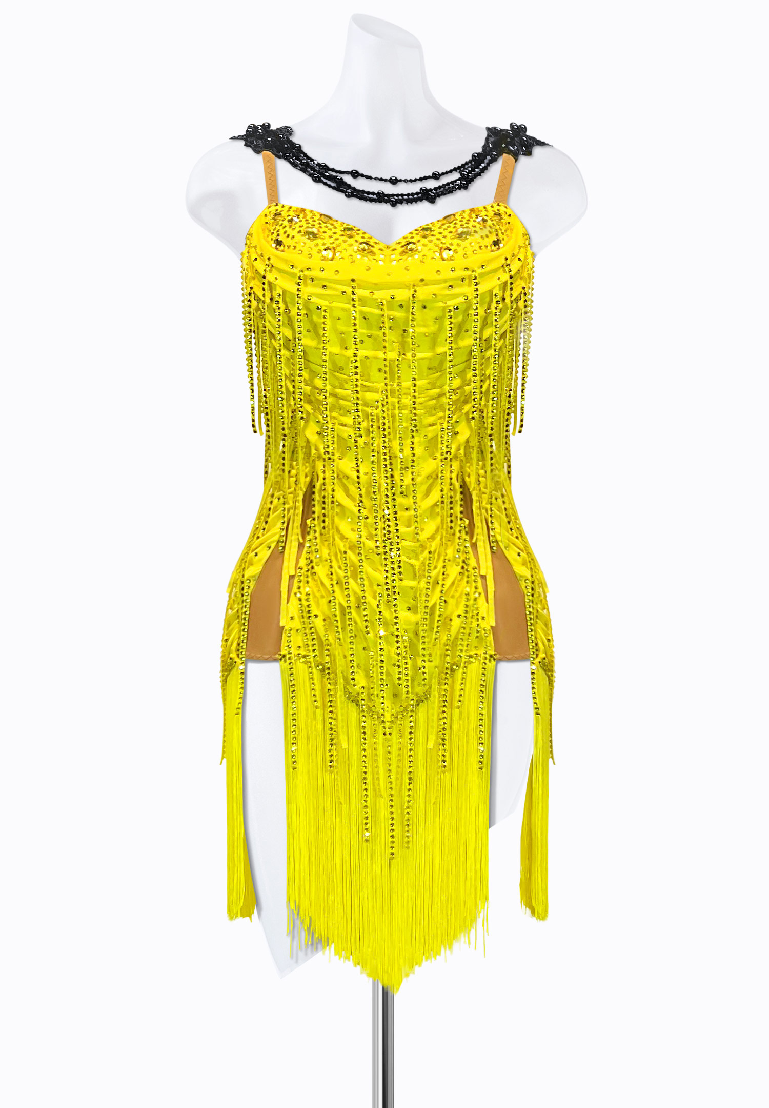 Sunny Ruched Latin Dress PR-L225049