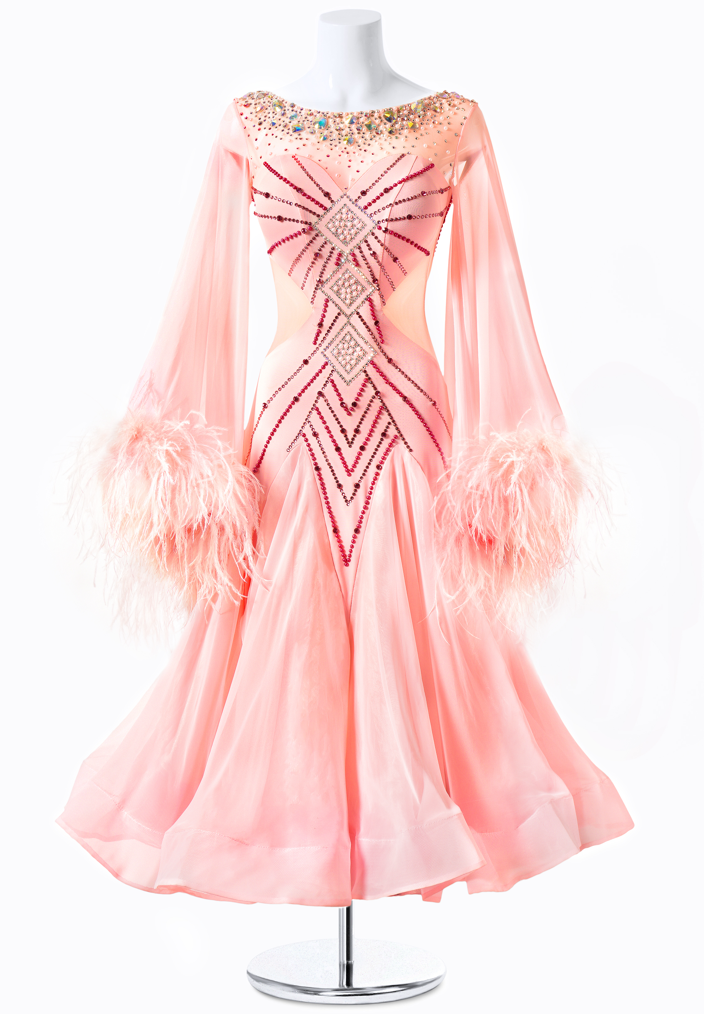 Sweet Valentine Full Flare Ballroom Dress MF-B0063