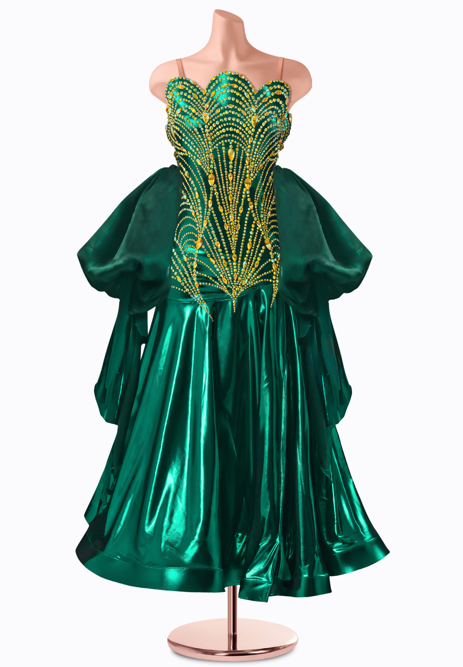 Golden Grove Ballroom Gown TID-BM1156