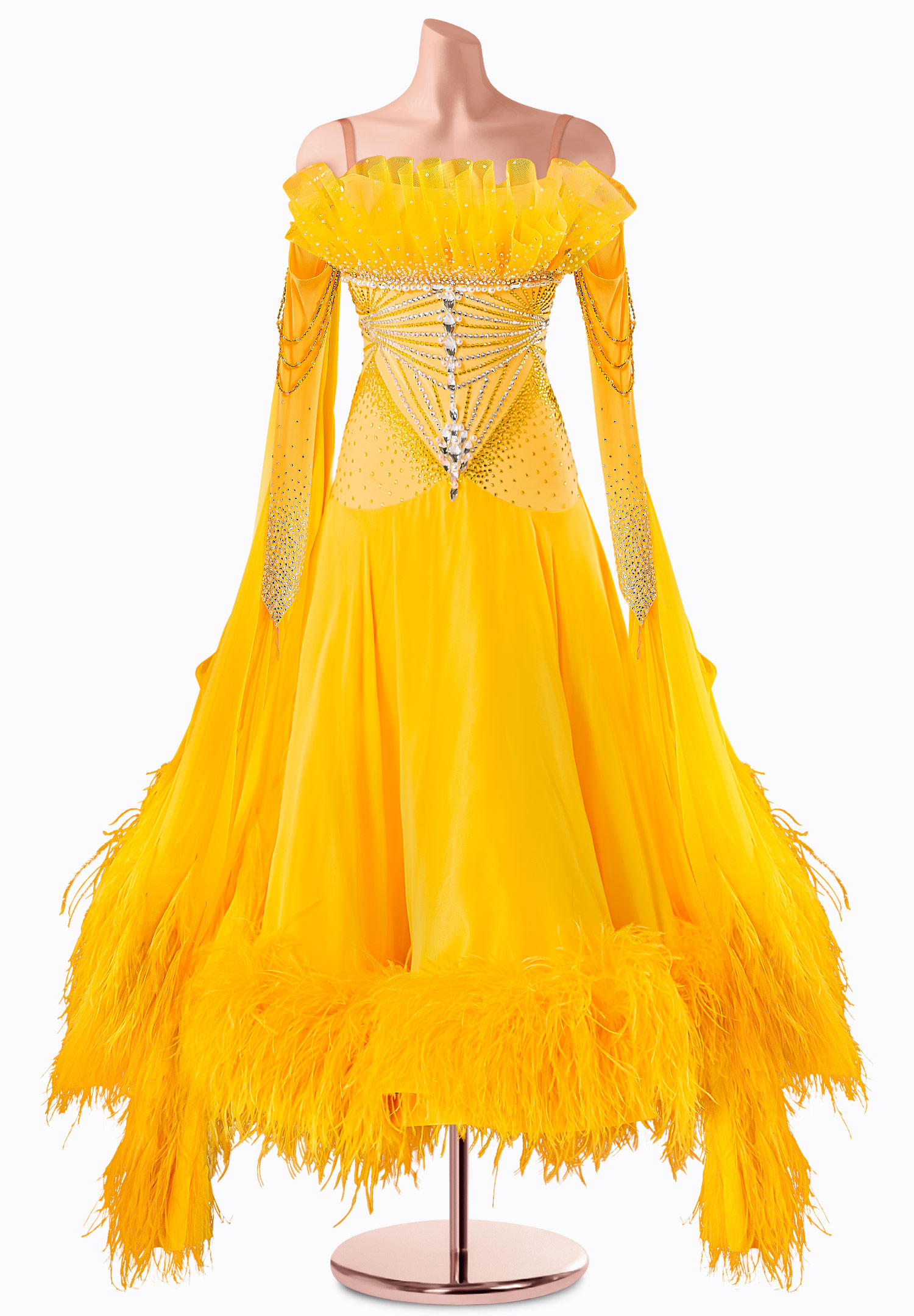 Sunlit Serenade Ballroom Gown TID-BM1167