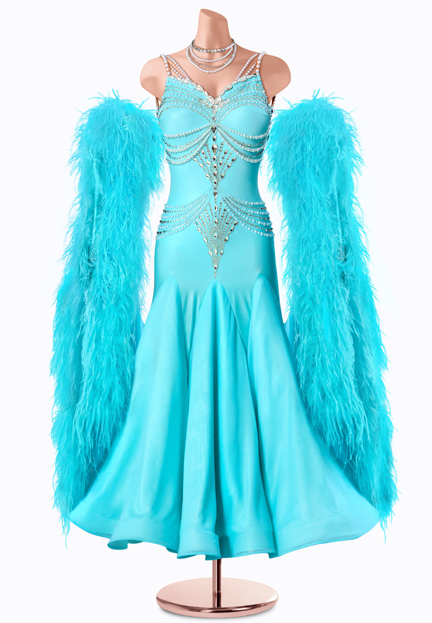 Skyline Splendor Ballroom Gown TID-BM1189