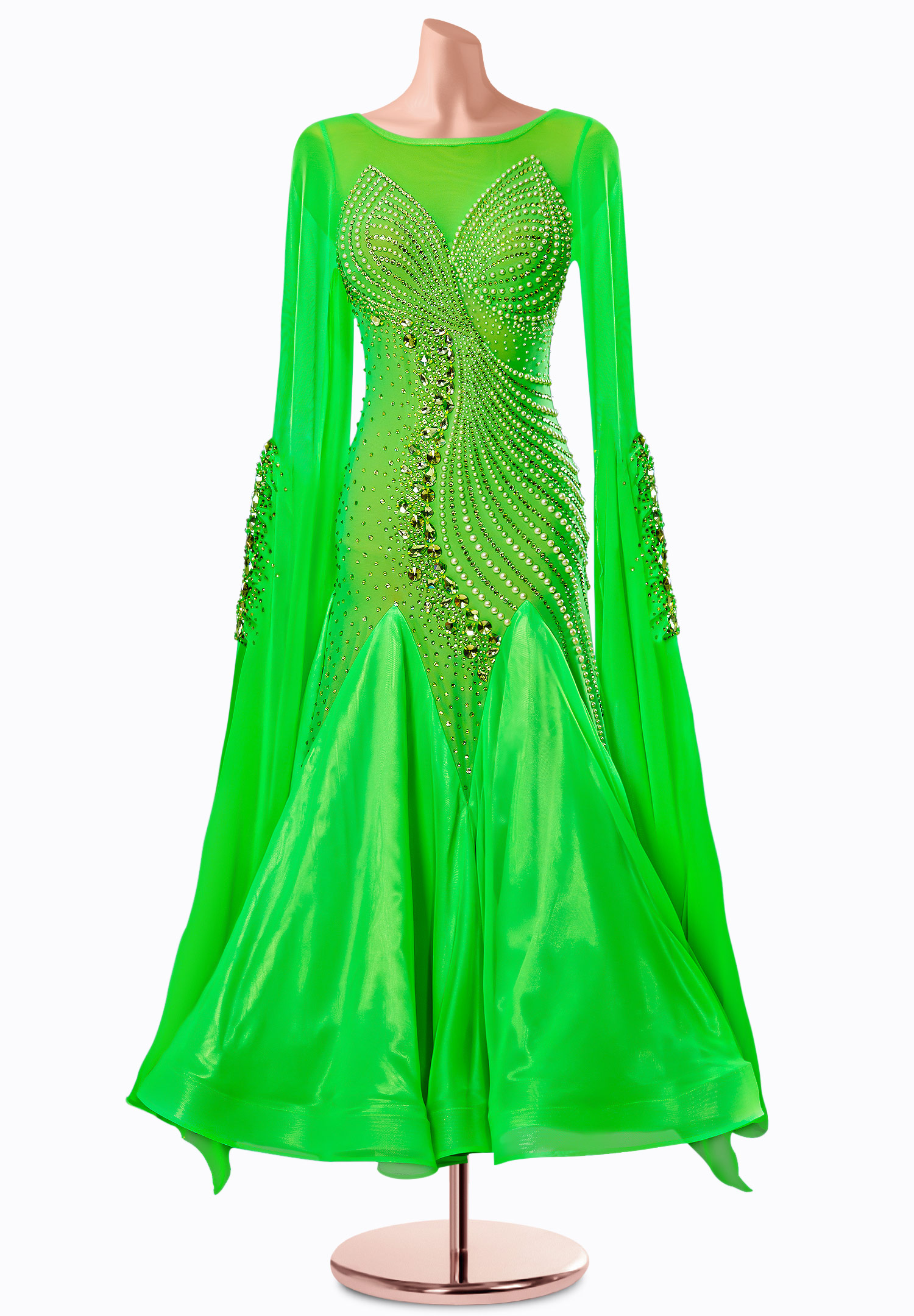 Starlit Swirl Ballroom Gown TID-BM1190