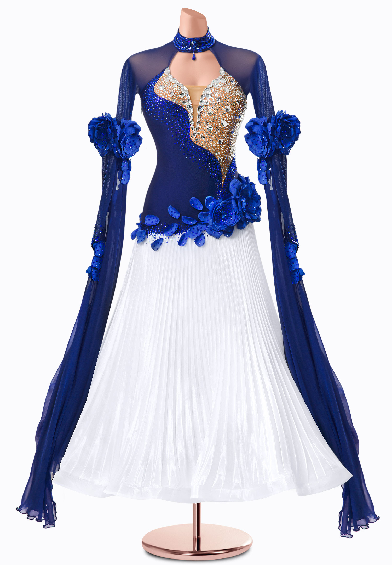 Blue Blossom Ballroom Gown TID-BM1305