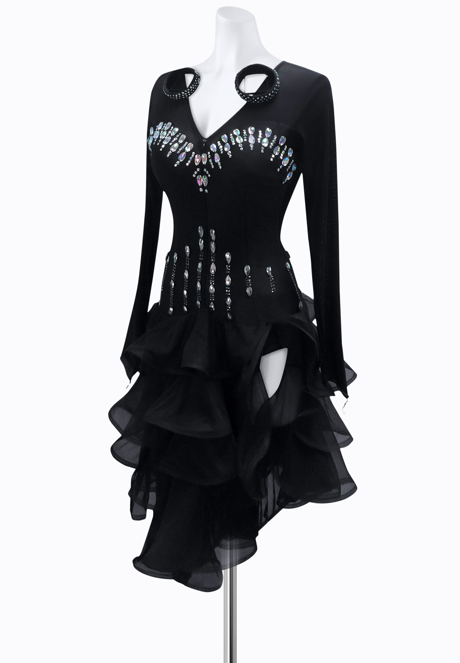 Teardrop Sweetheart Latin Dress AM-L3237