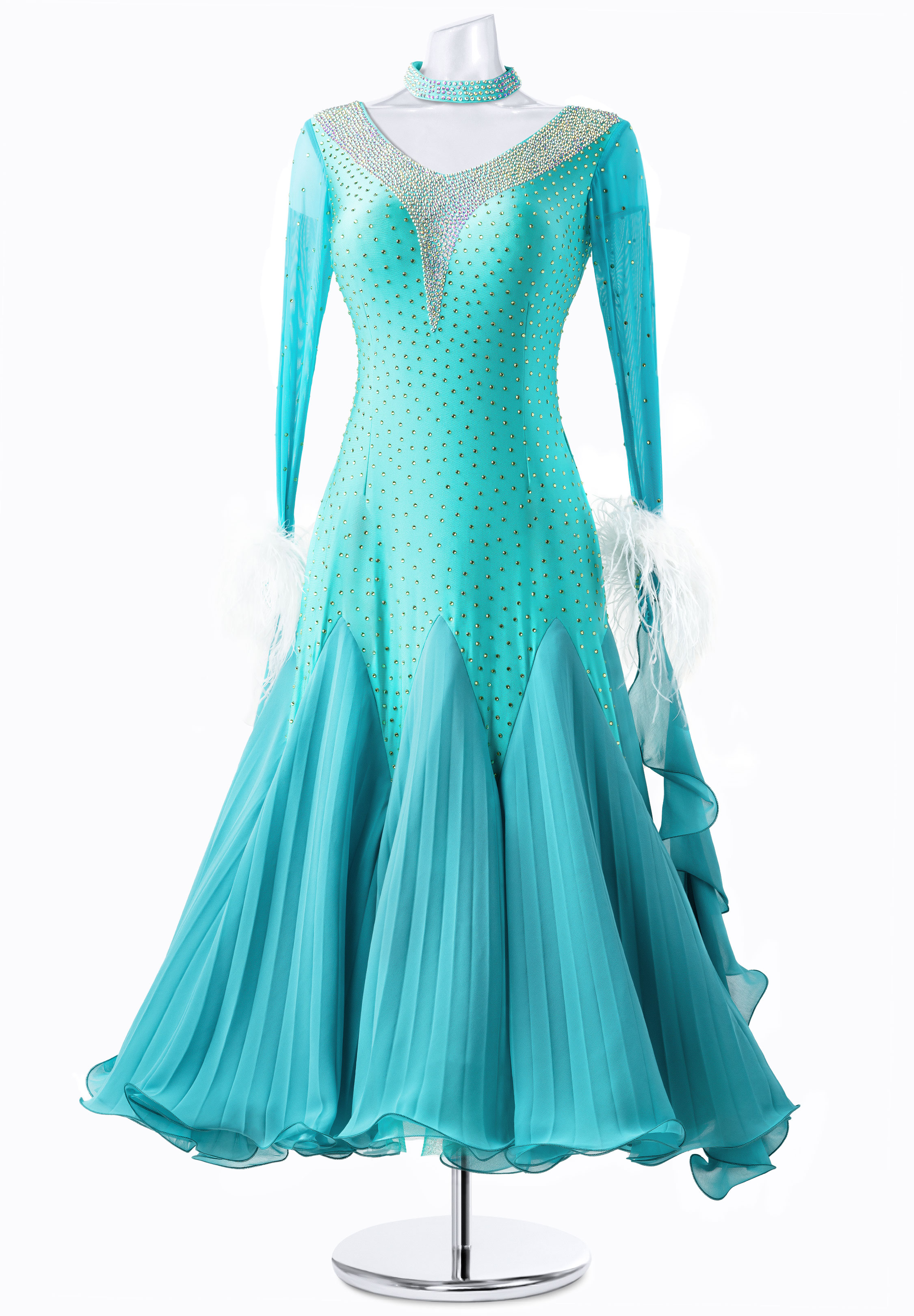 Tranquil Lagoon Ballroom Gown BA-VSB004