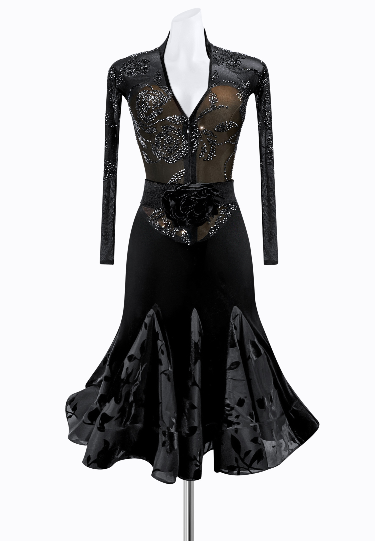 Velvet Rose Latin Dress PR-L225240