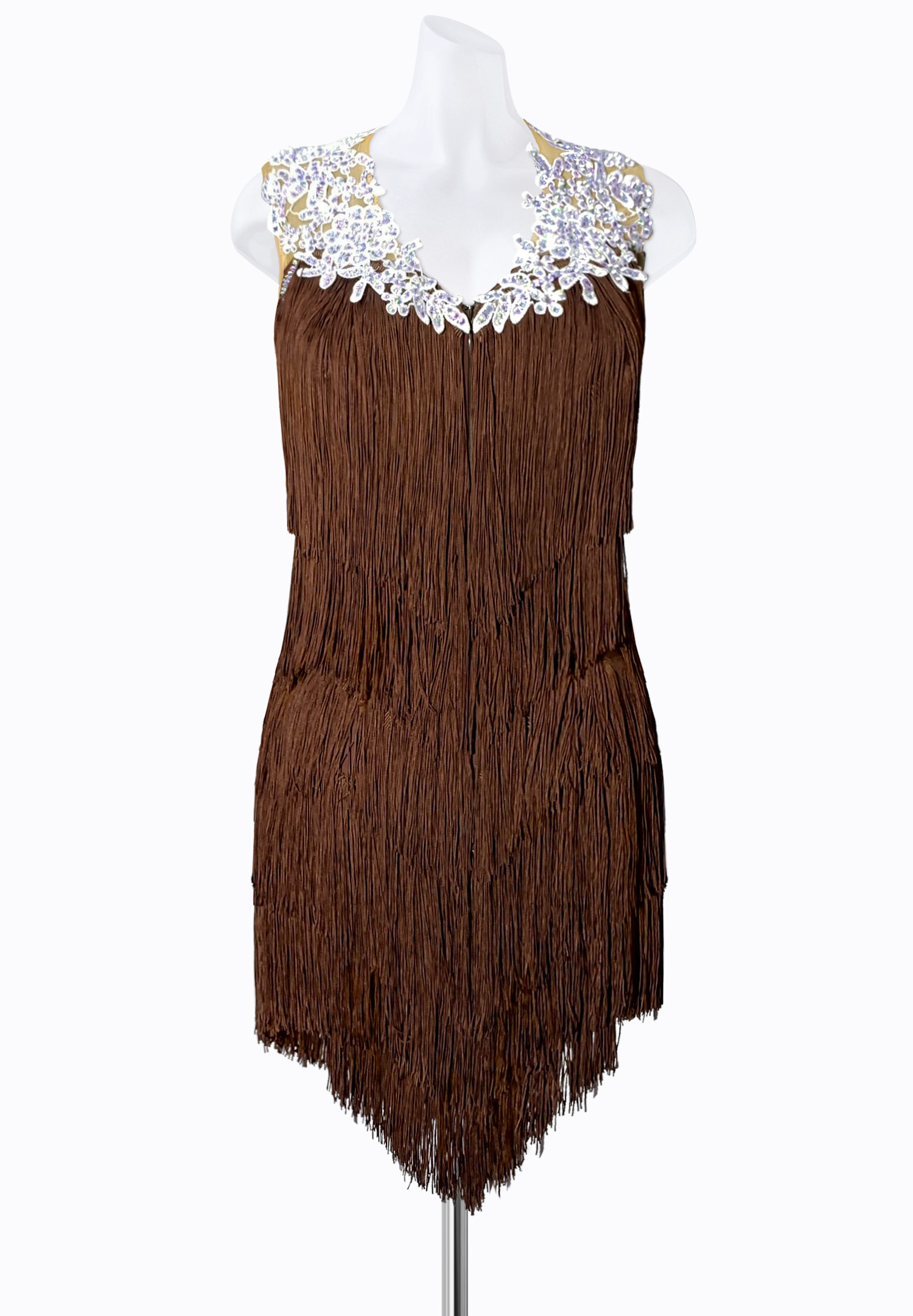 Vibrant Fringe Latin Dress JT-L2226