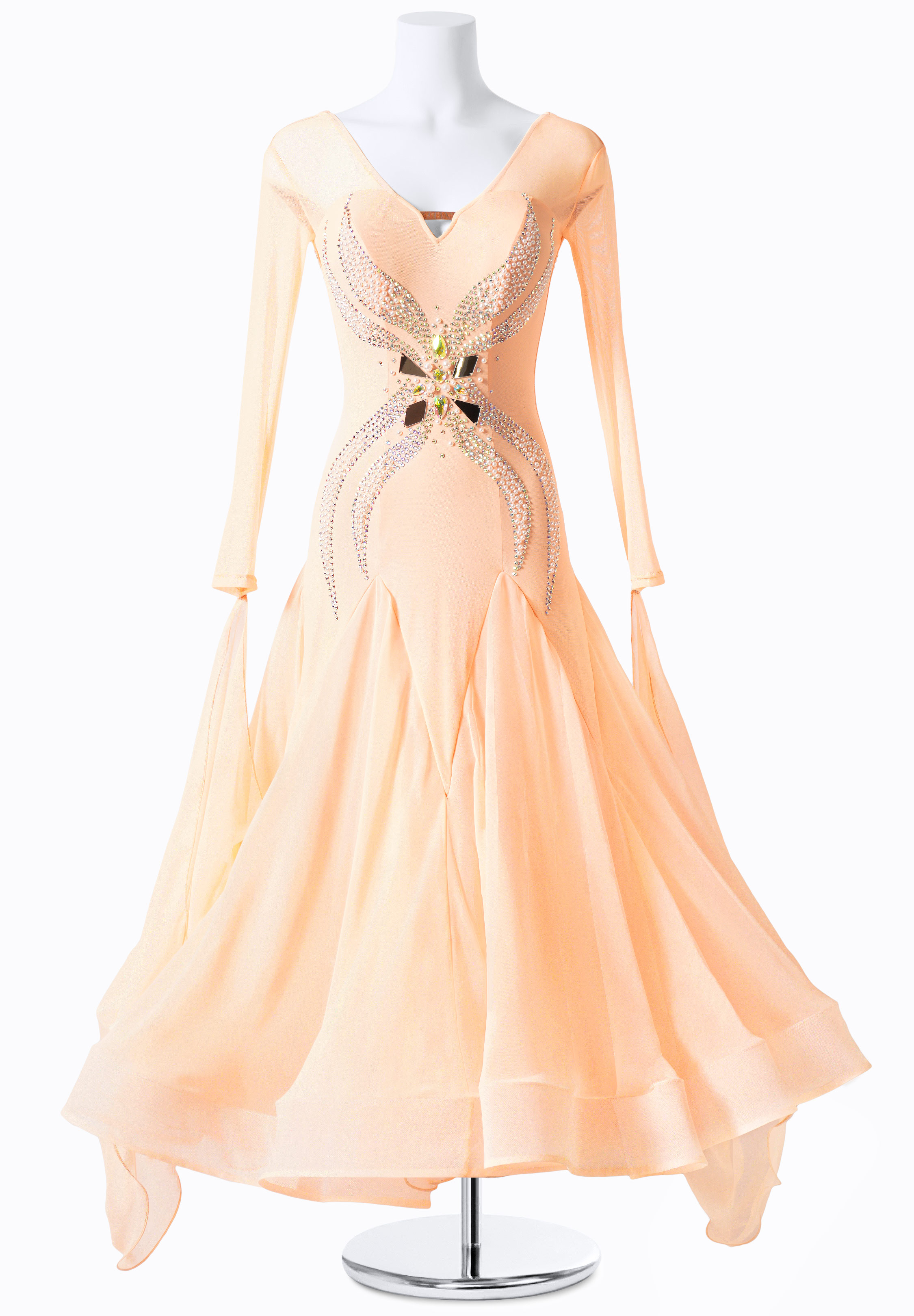 Whimsical Butterfly Ballroom Gown MF-B0167