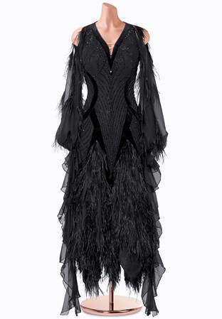 Wicked Swan Smooth Gown MF-S0453