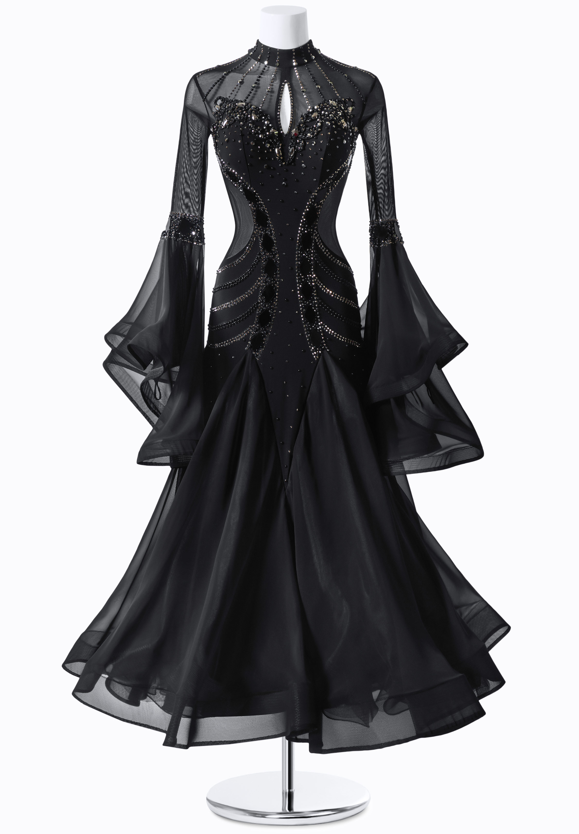 Wicked Widow Ballroom Dance Couture MF-B0178