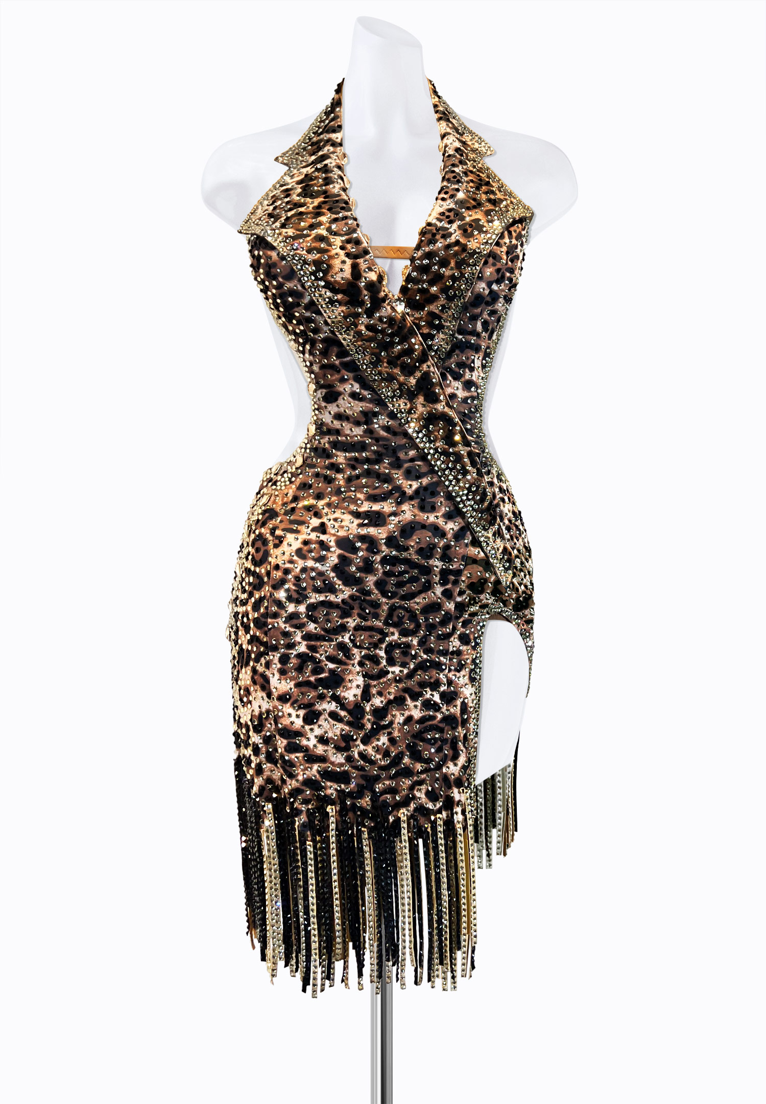 Wild Halter Latin Dress PR-L225183