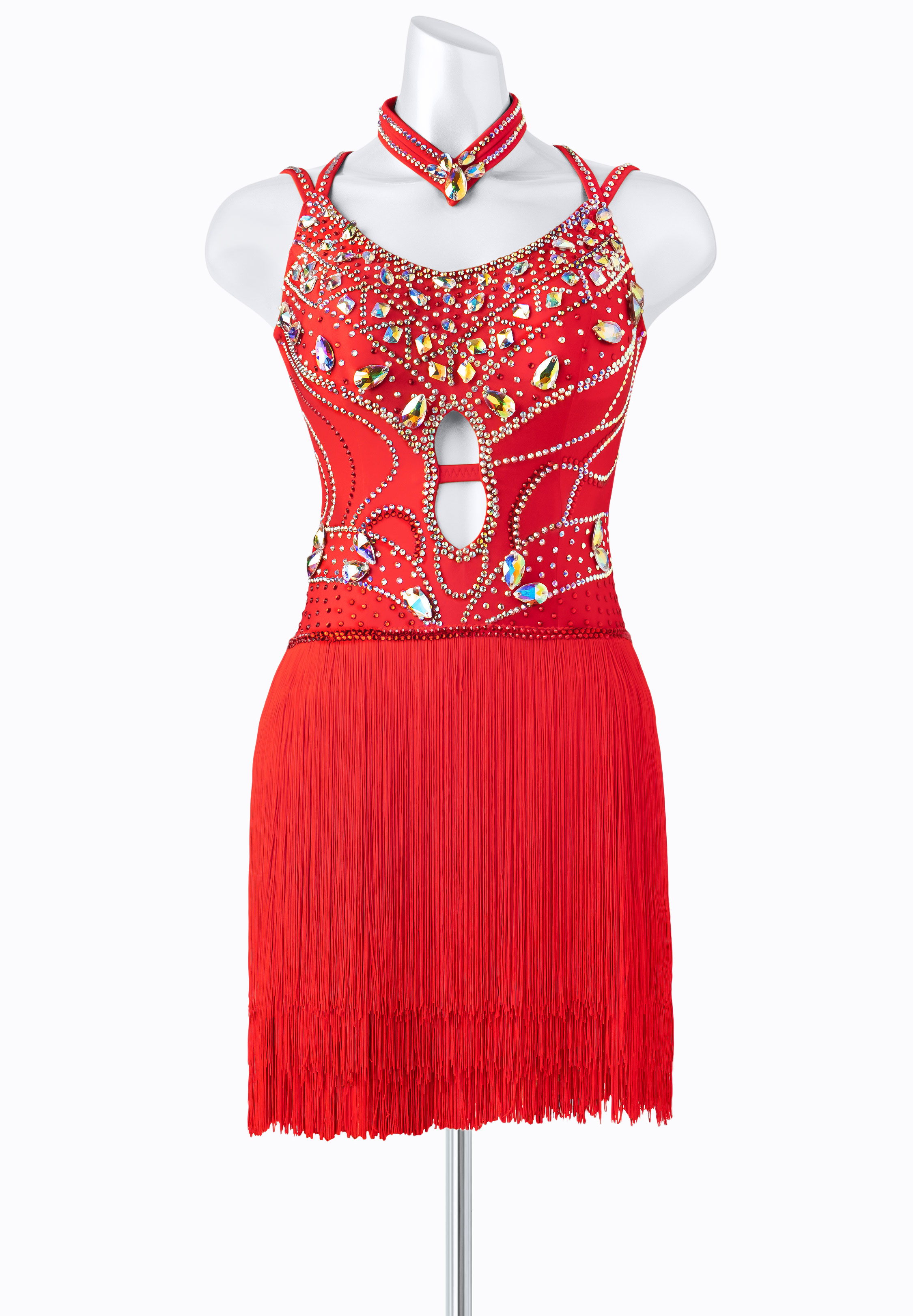 Wild West Fringe Latin Dress BA-VSL001