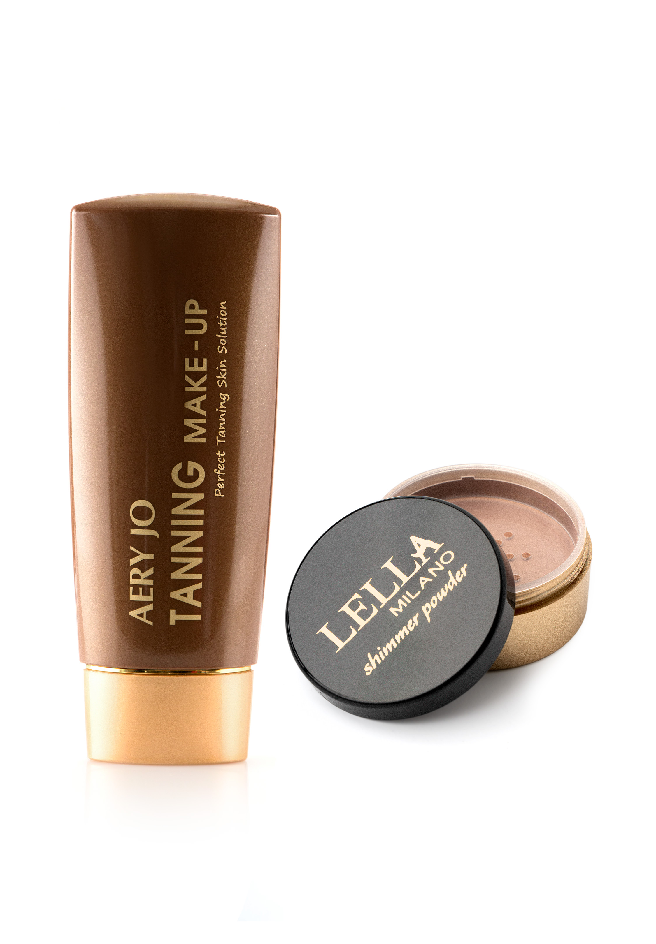 Tanner Set - Lella Shimmer & Aery Jo-3/Garnet Stone