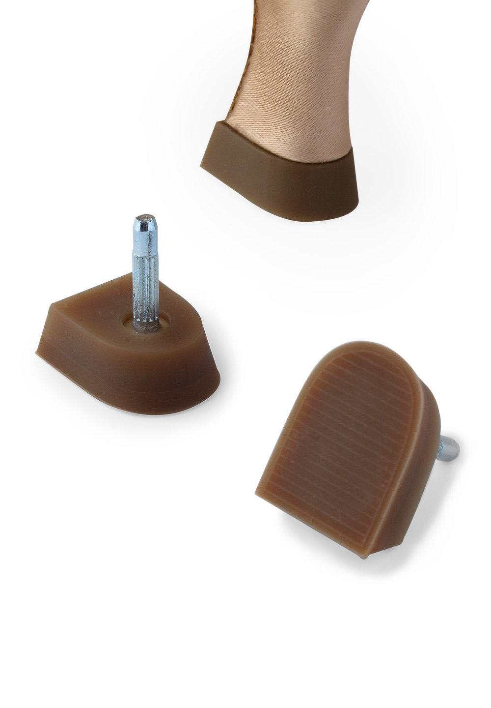 IDS Replacement Heel Tips (2 Pairs)-Tan