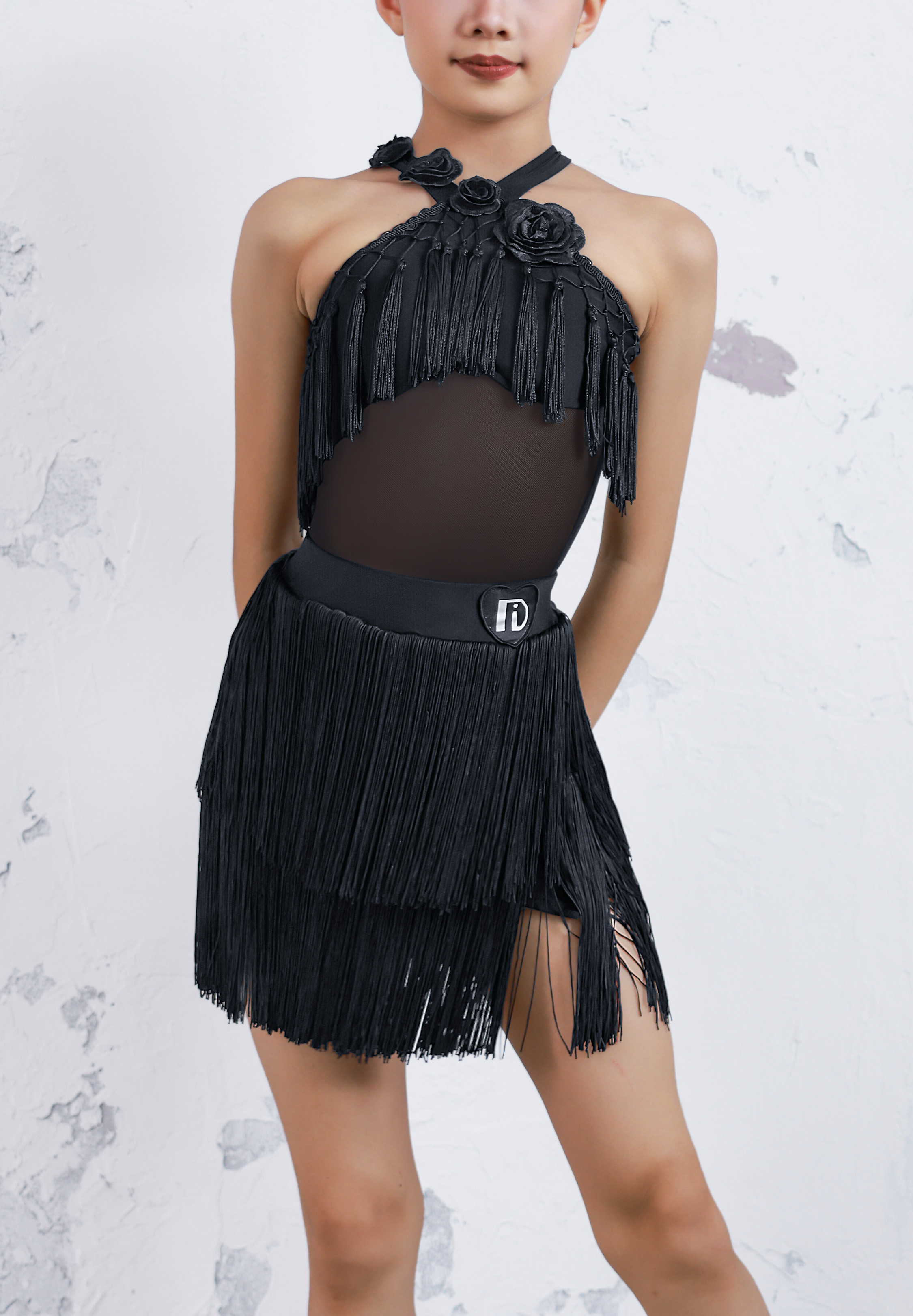 TID Dark Veil Dance Set CL2437-Black