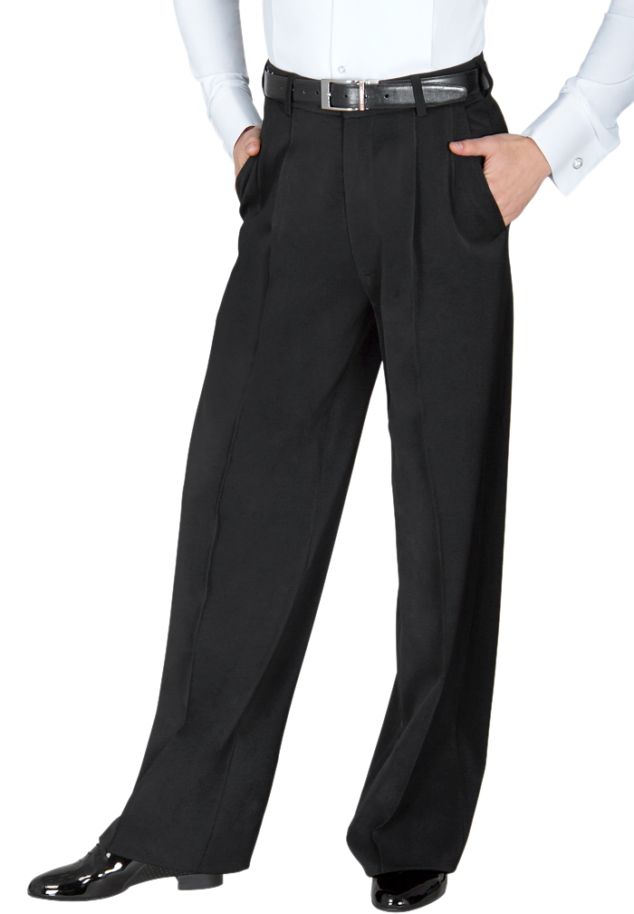 DSI Mens Ballroom Dance Trousers 4006-Black