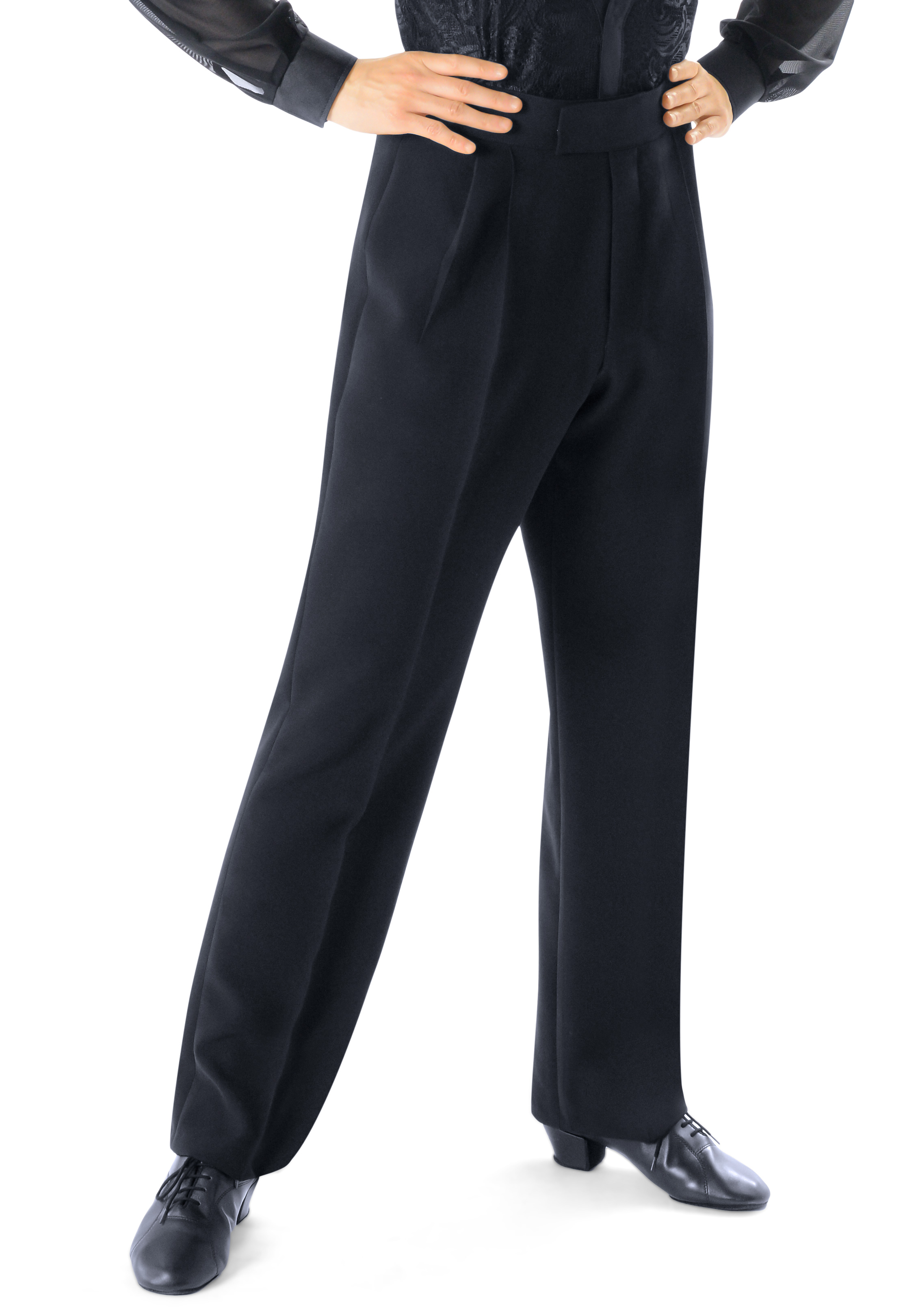 Taka Mens Latin Dance Pants MP99-Black