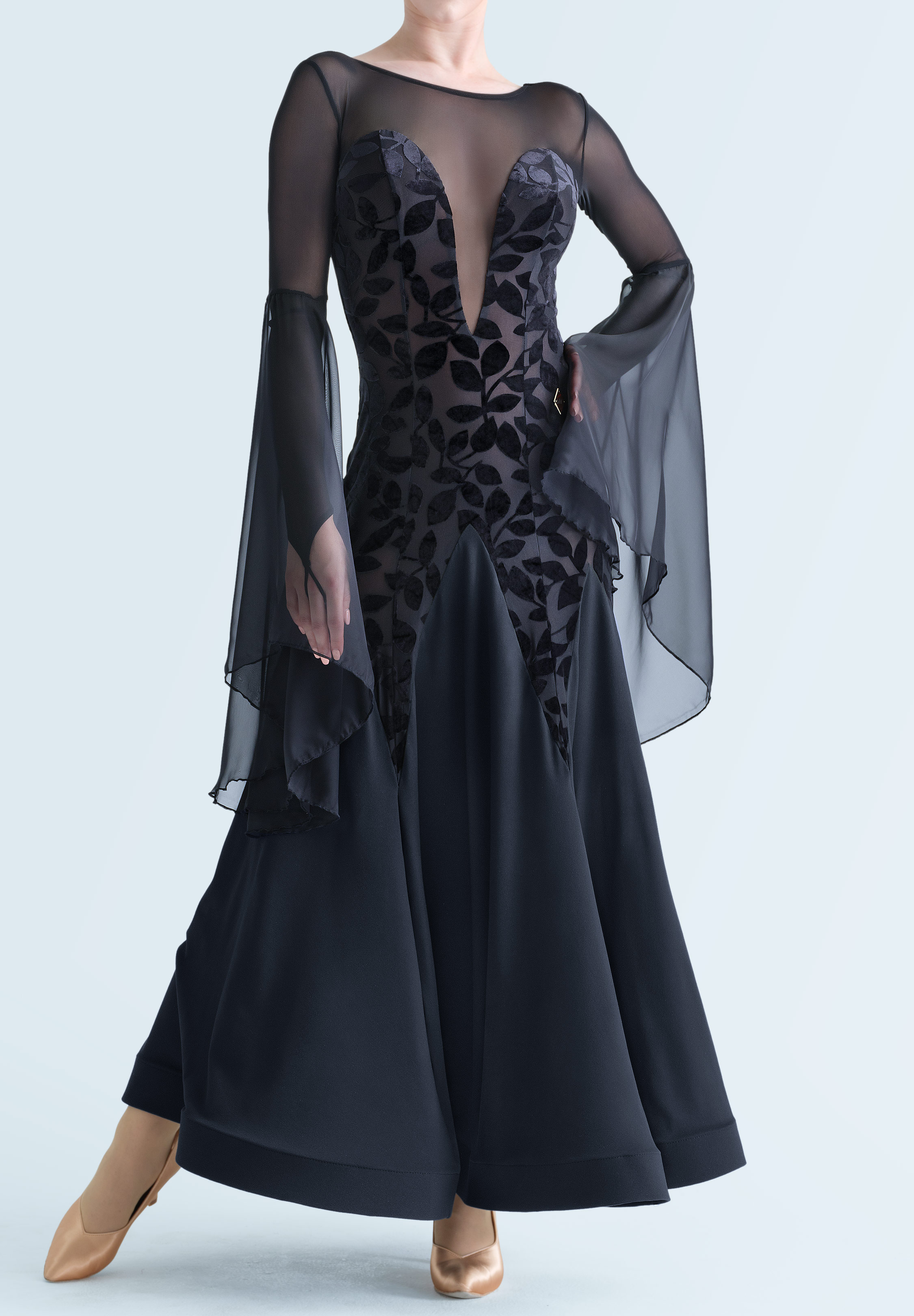 MF Wicked Willow Ballroom Dress M338-Black