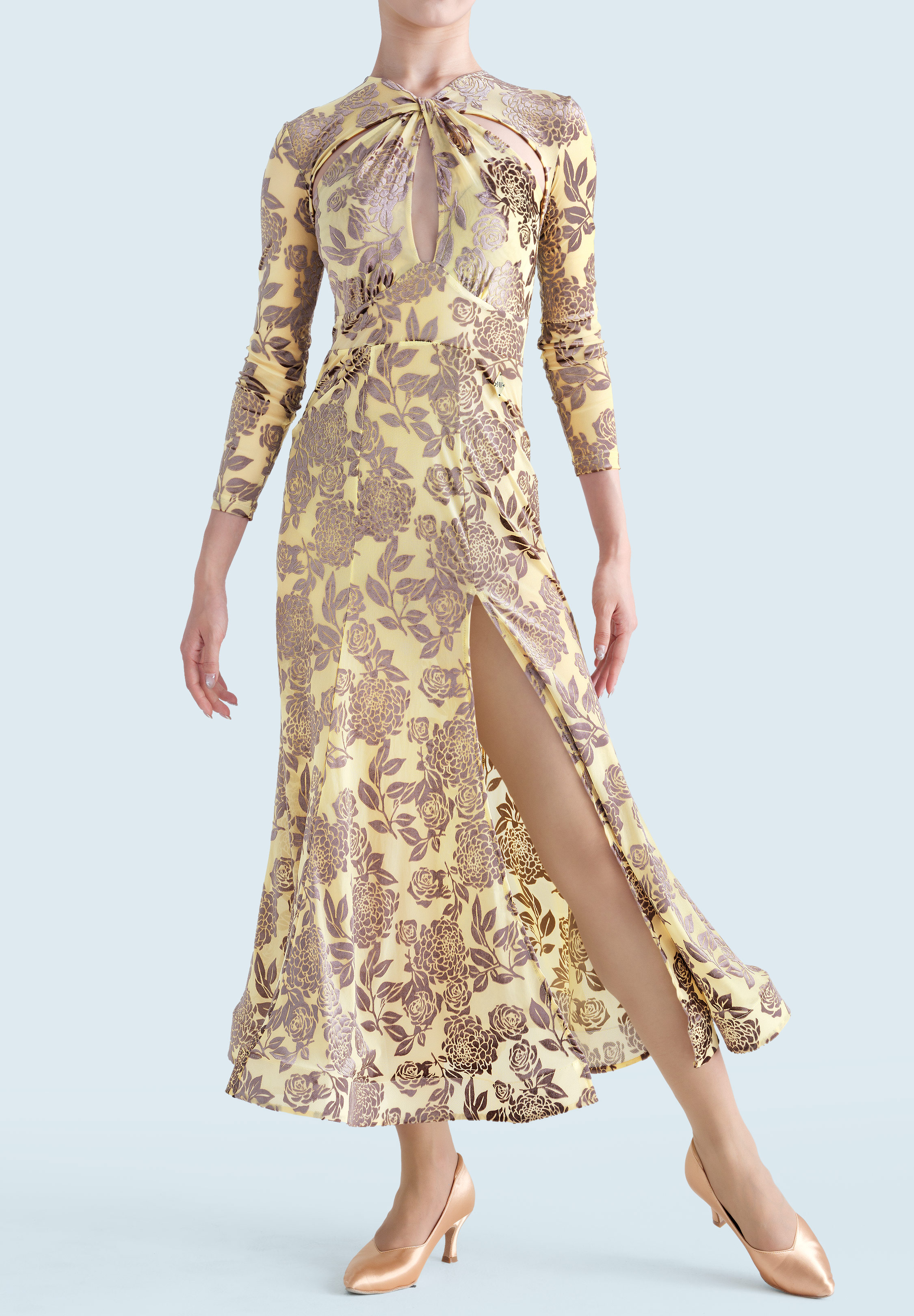 MF Mystic Floral Smooth Dress M355-Floral Print